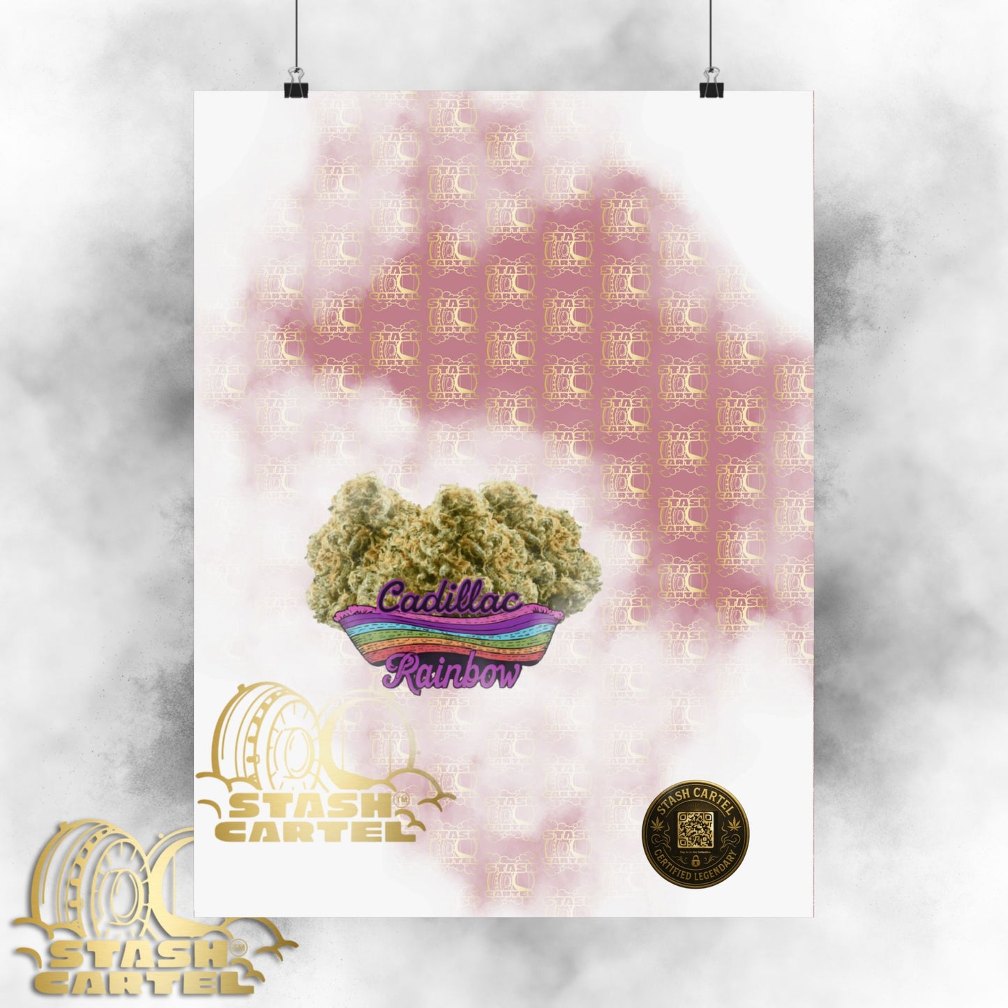 ππ "Cadillac Rainbow" Hybrid Poster β Premium Funk Ride