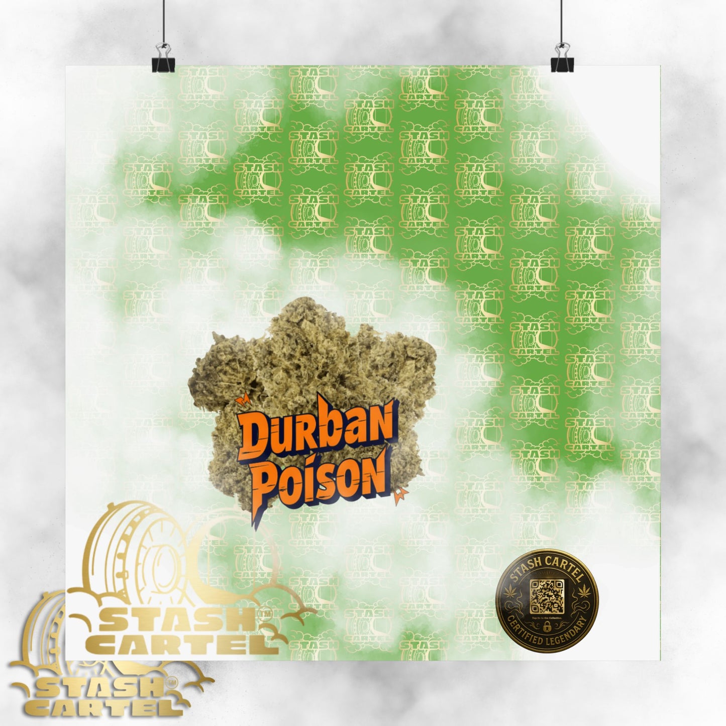 π "Durban Poison" Pure Sativa Landrace Poster