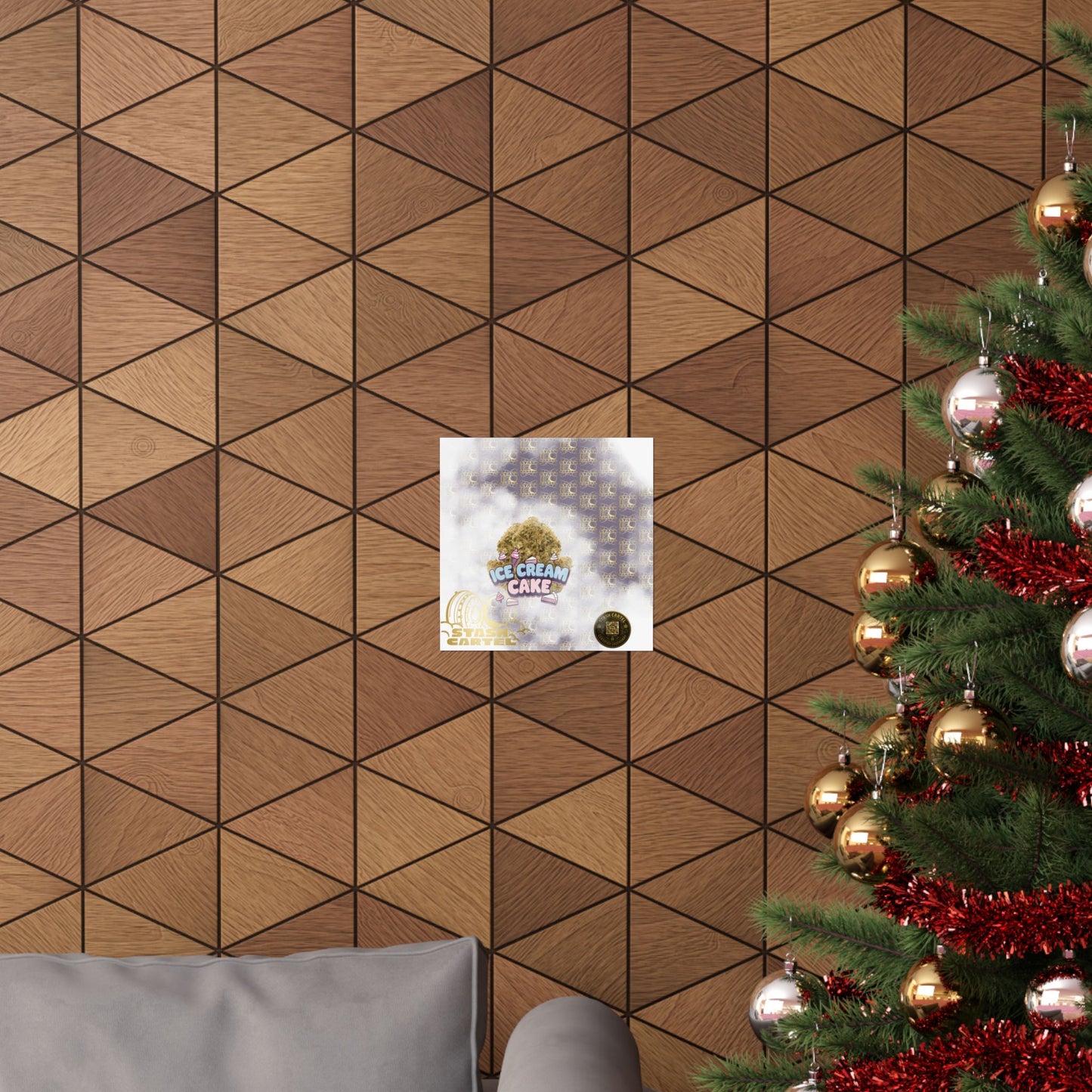 π¦ "Ice Cream Cake" Sedating Indica Dessert Poster