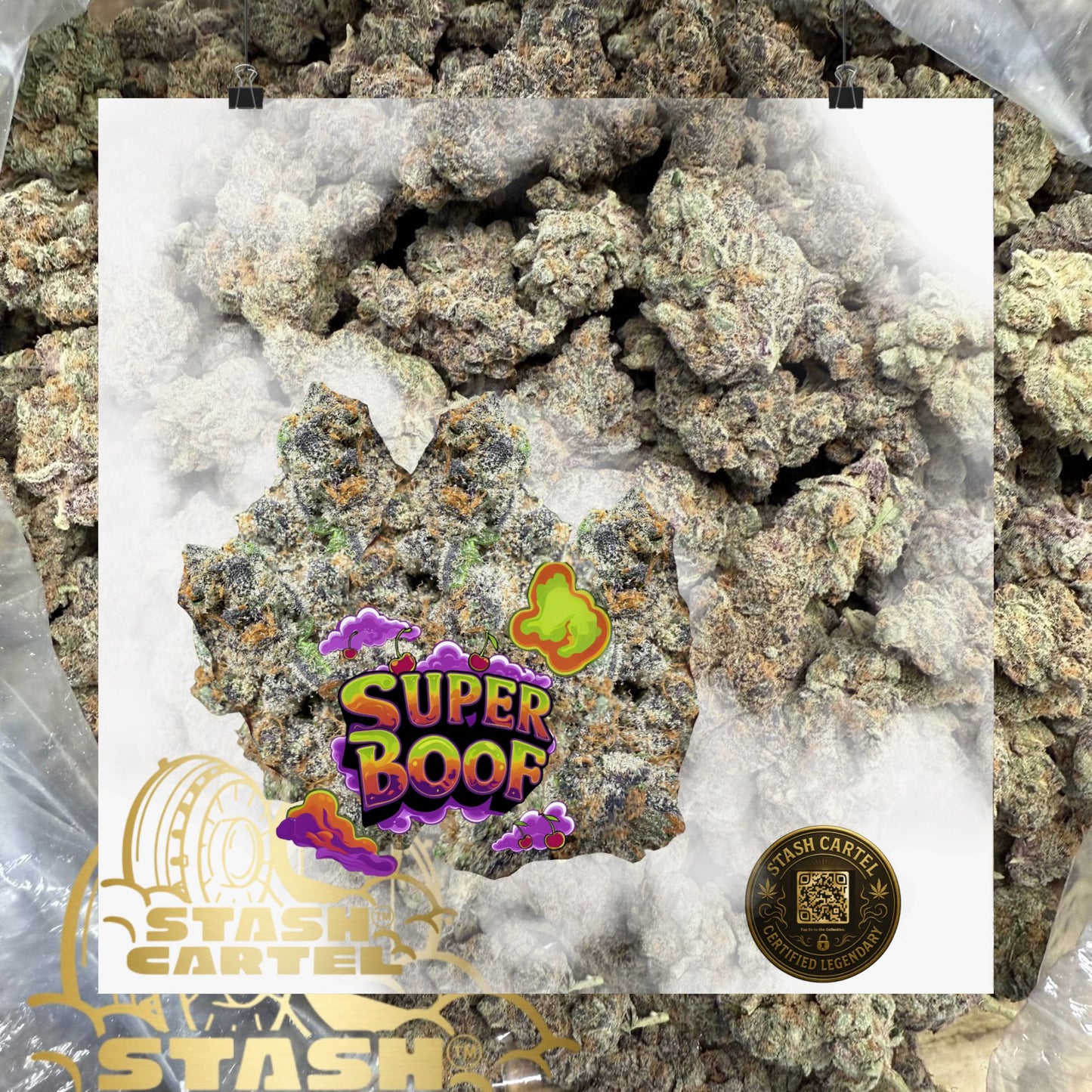 π¦π₯ Super Boof Poster β Loud Hybrid Poster with Zesty Gas & Heavy Terps