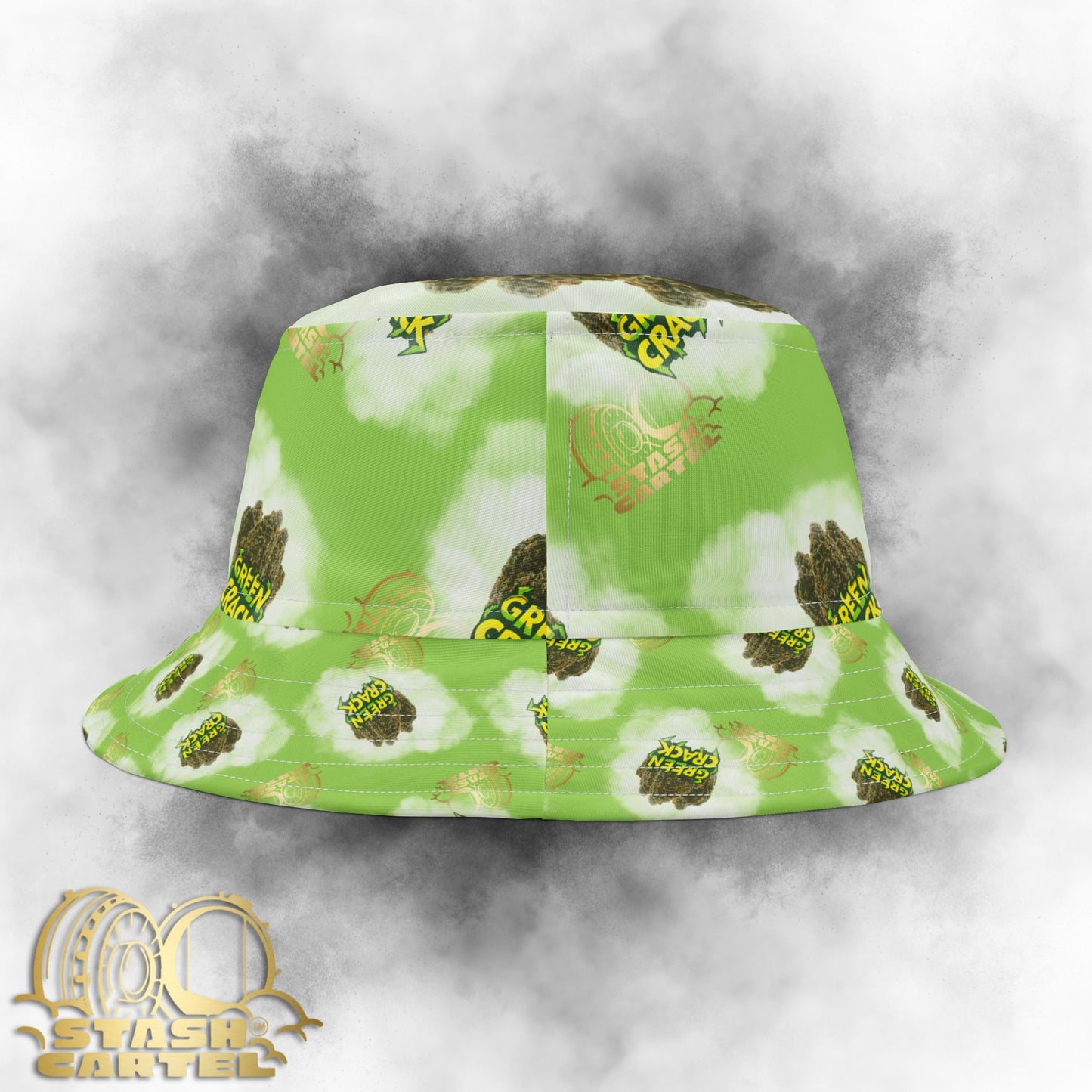 Green Crack Bucket Hat – Electric Style with All-Day Energy
