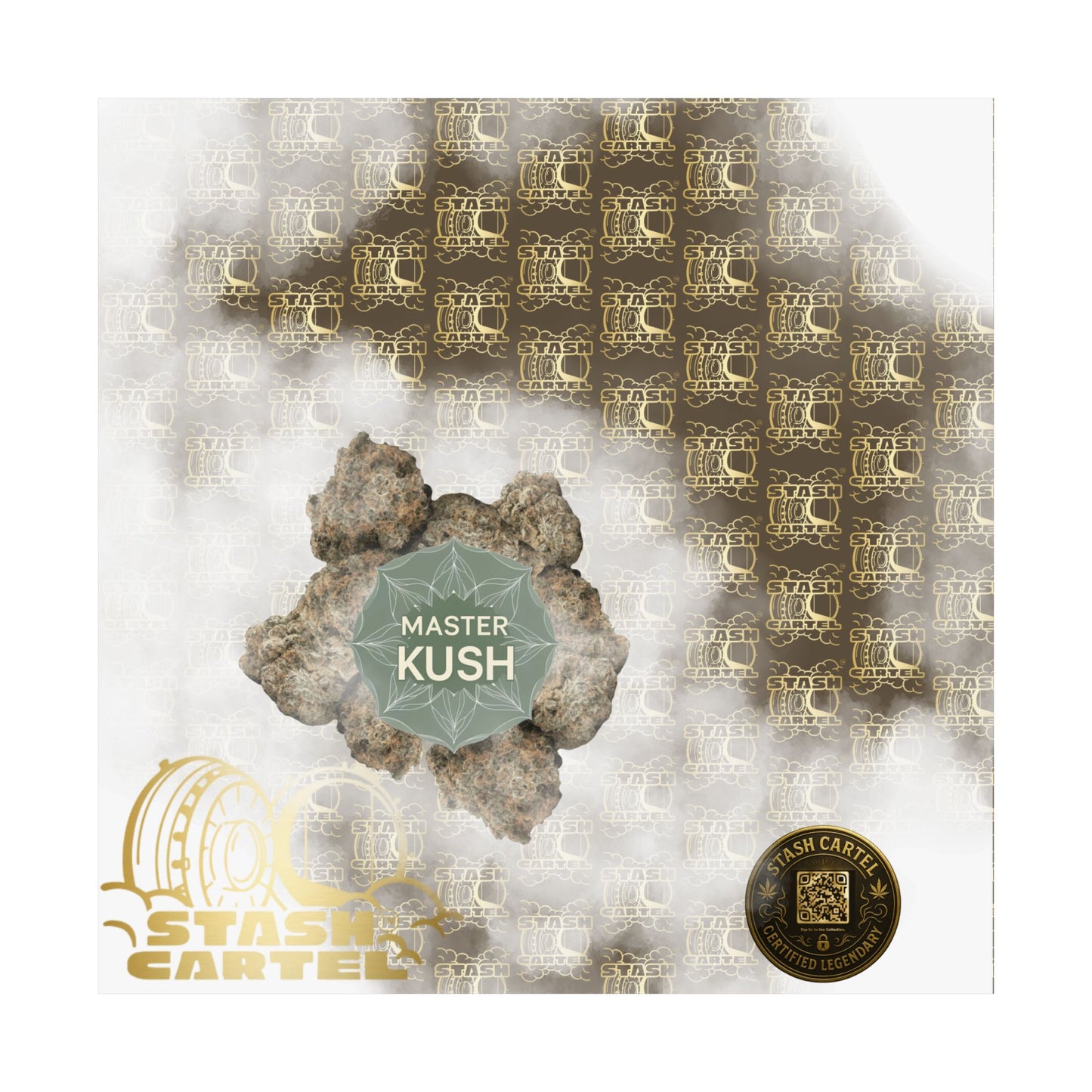 π§ββοΈ "Master Kush" Classic Amsterdam Indica Poster