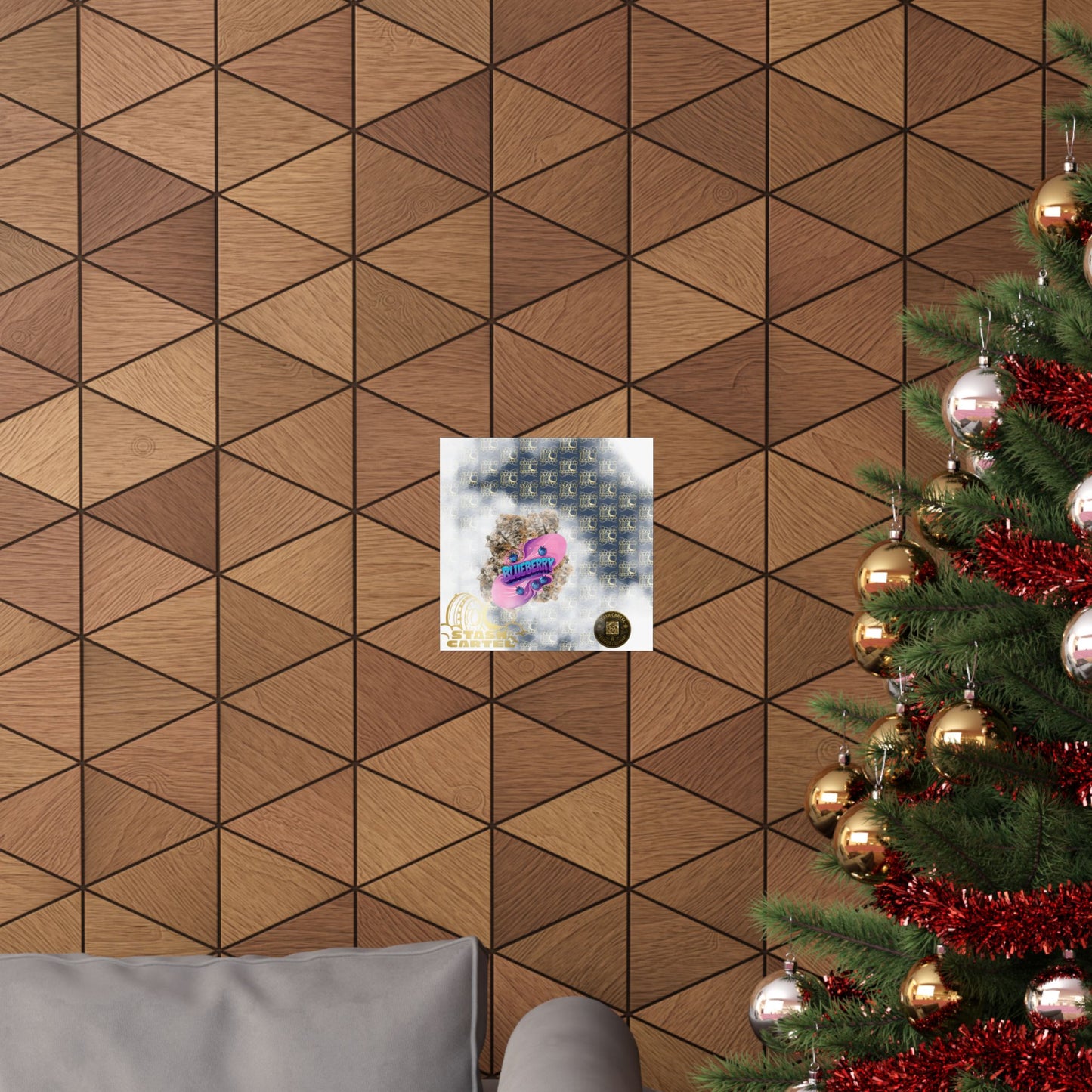 π«πΆ Blueberry Poster β Classic Indica Poster Packed with Fruity Nostalgia