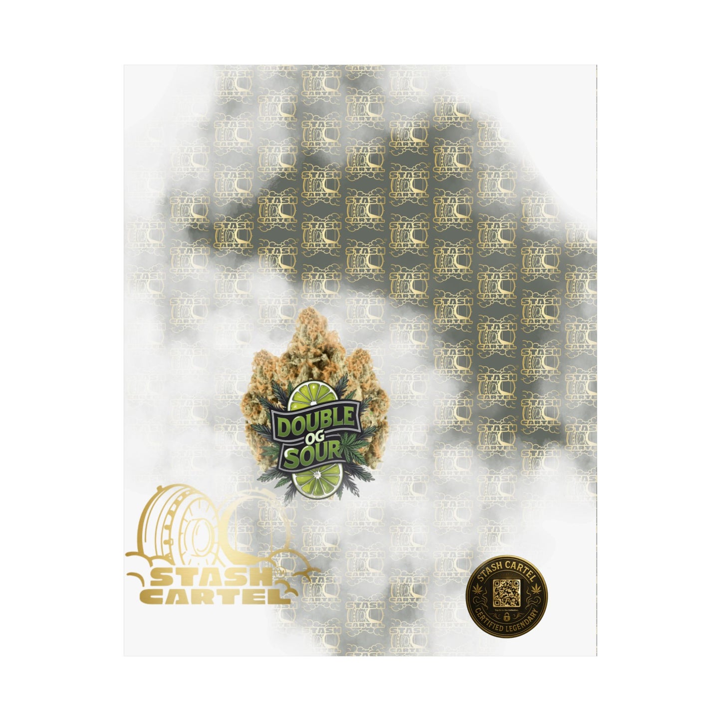 πβ½ "Double OG Sour" Indica-Hybrid Poster β Heavy Gas, Deeper Vibes