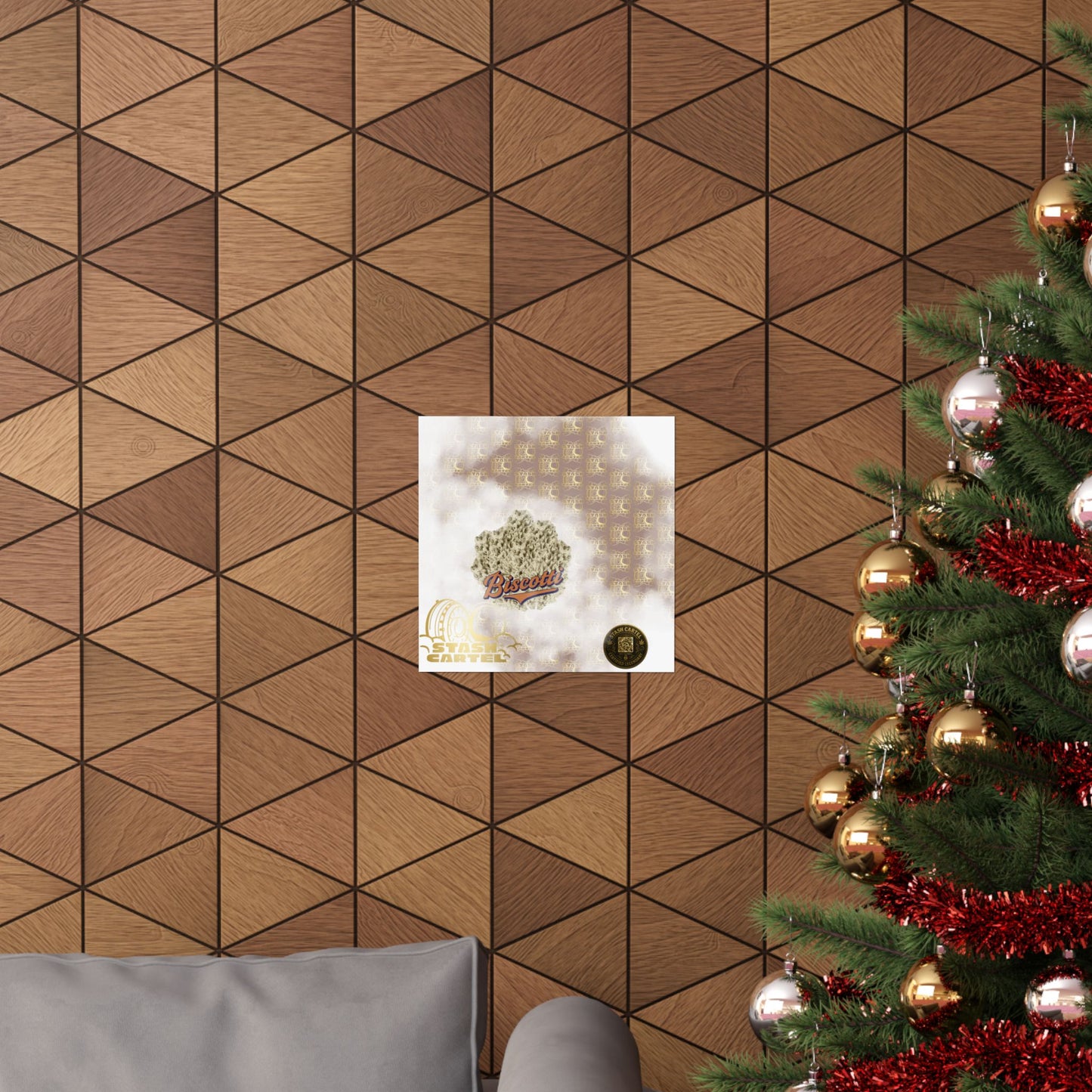 πͺπ€ Biscotti Poster β Cookie Gas Wall Art with Deep Indica Vibes