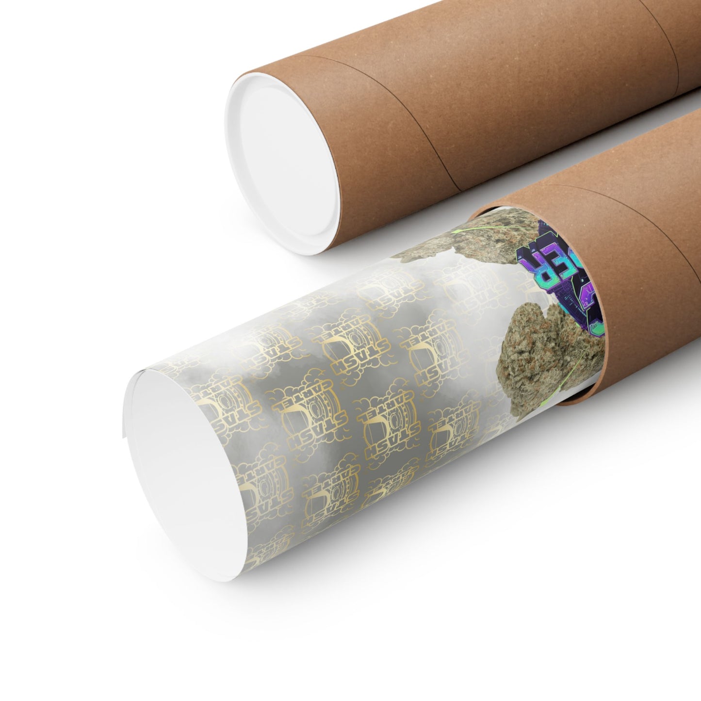 ππͺ MAC Stomper Poster β Potent Hybrid with Creamy Gas & Cosmic Body High