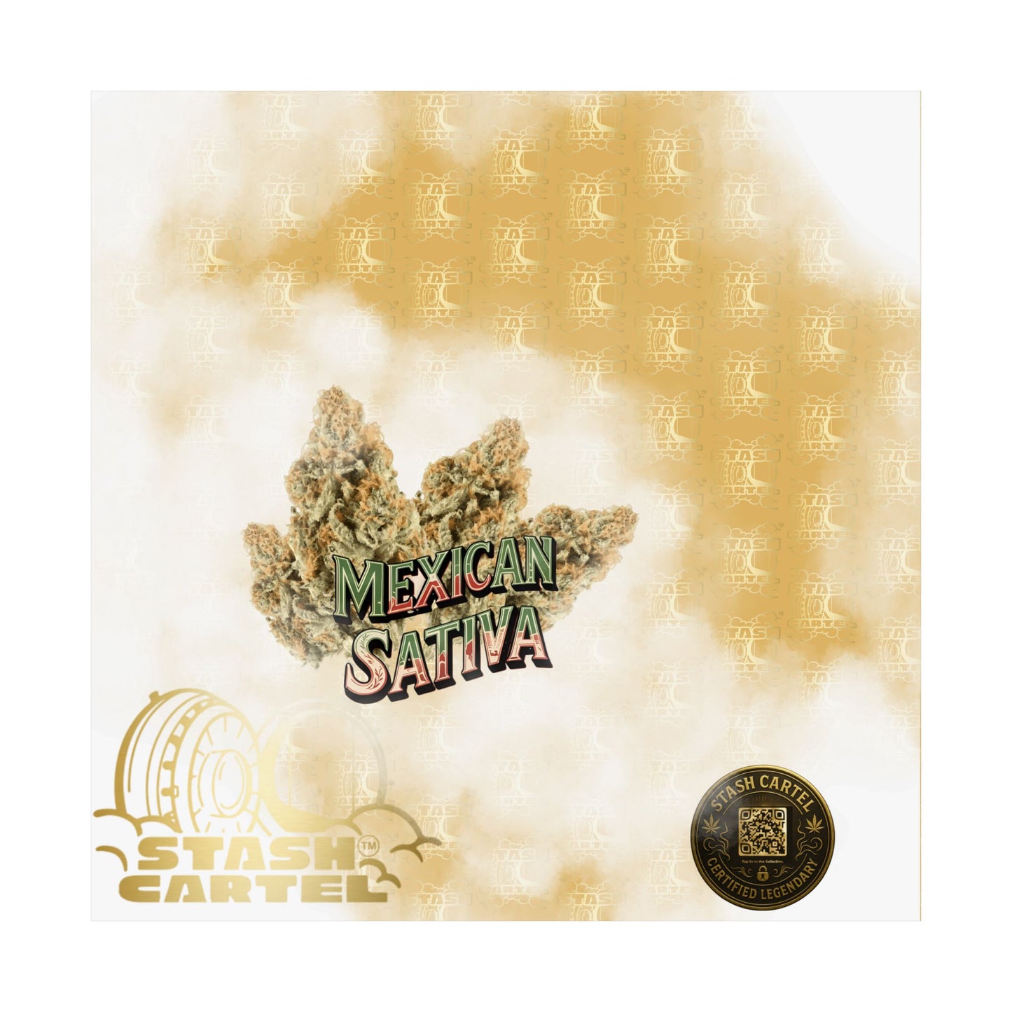 ππ΅ Mexican Sativa Poster β Wild Sun-Grown Heirloom with Cinnamon Spice & Uplifting Energy