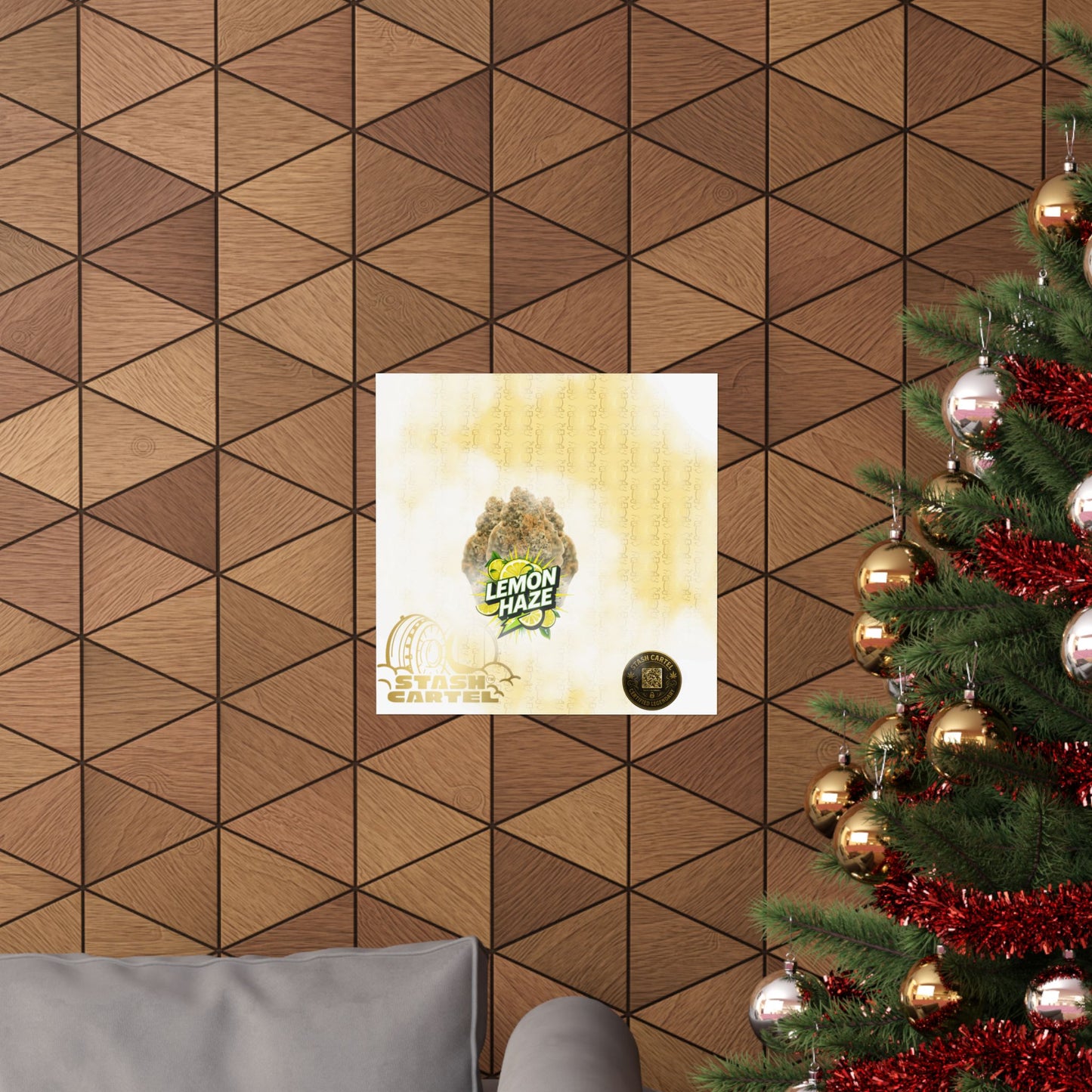 βοΈπ Lemon Haze Poster β Bright Citrus Sativa Poster for Focus & Clarity