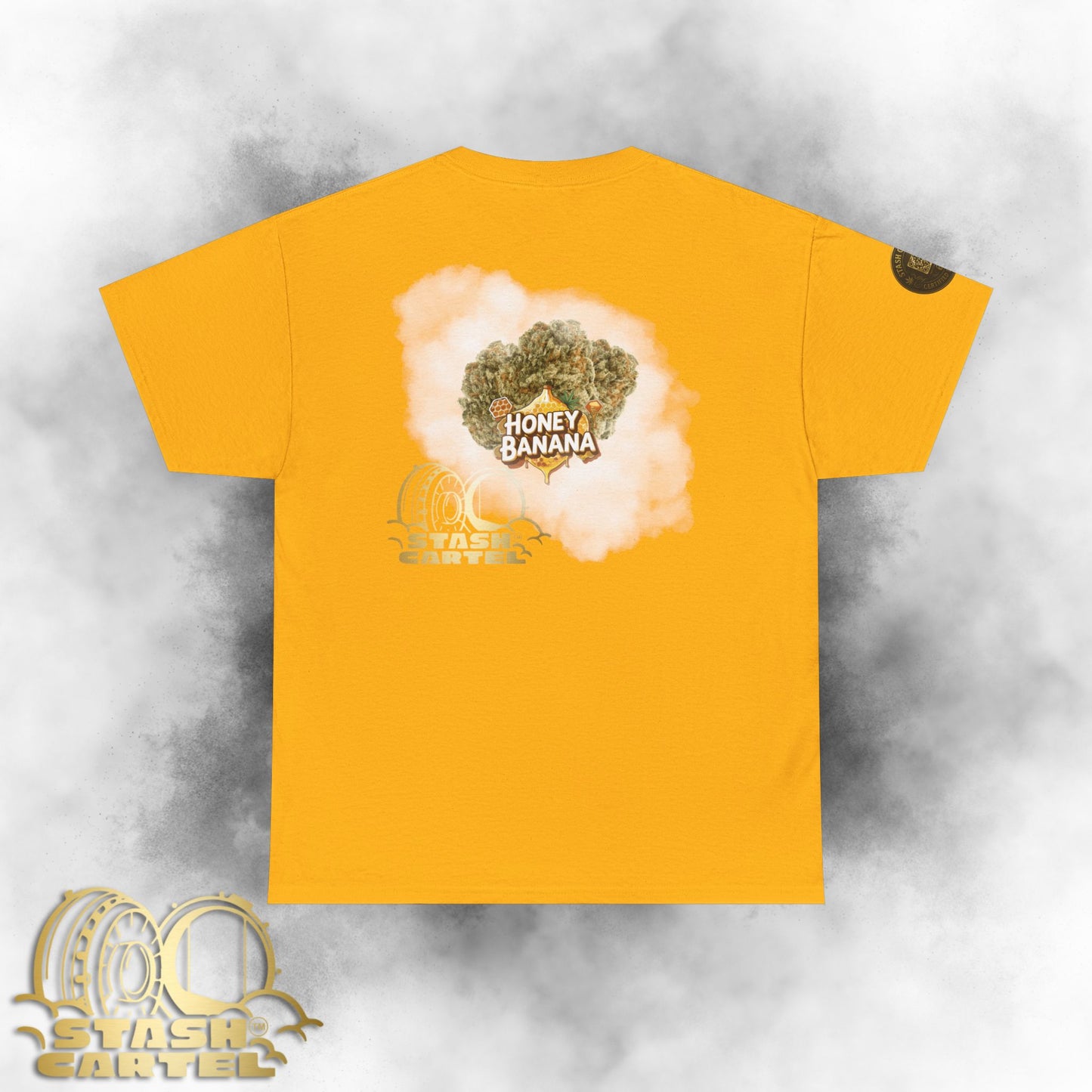 Honey Banana Tee – Dessert Funk Fusion Unisex Heavy Cotton Tee