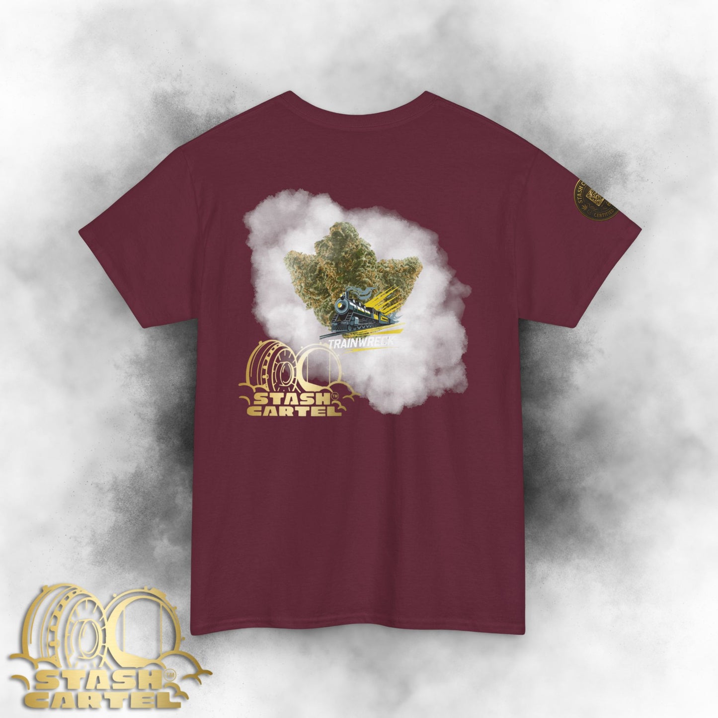 Trainwreck Tee – Mind-Bending Powerhouse Unisex Cotton Tee