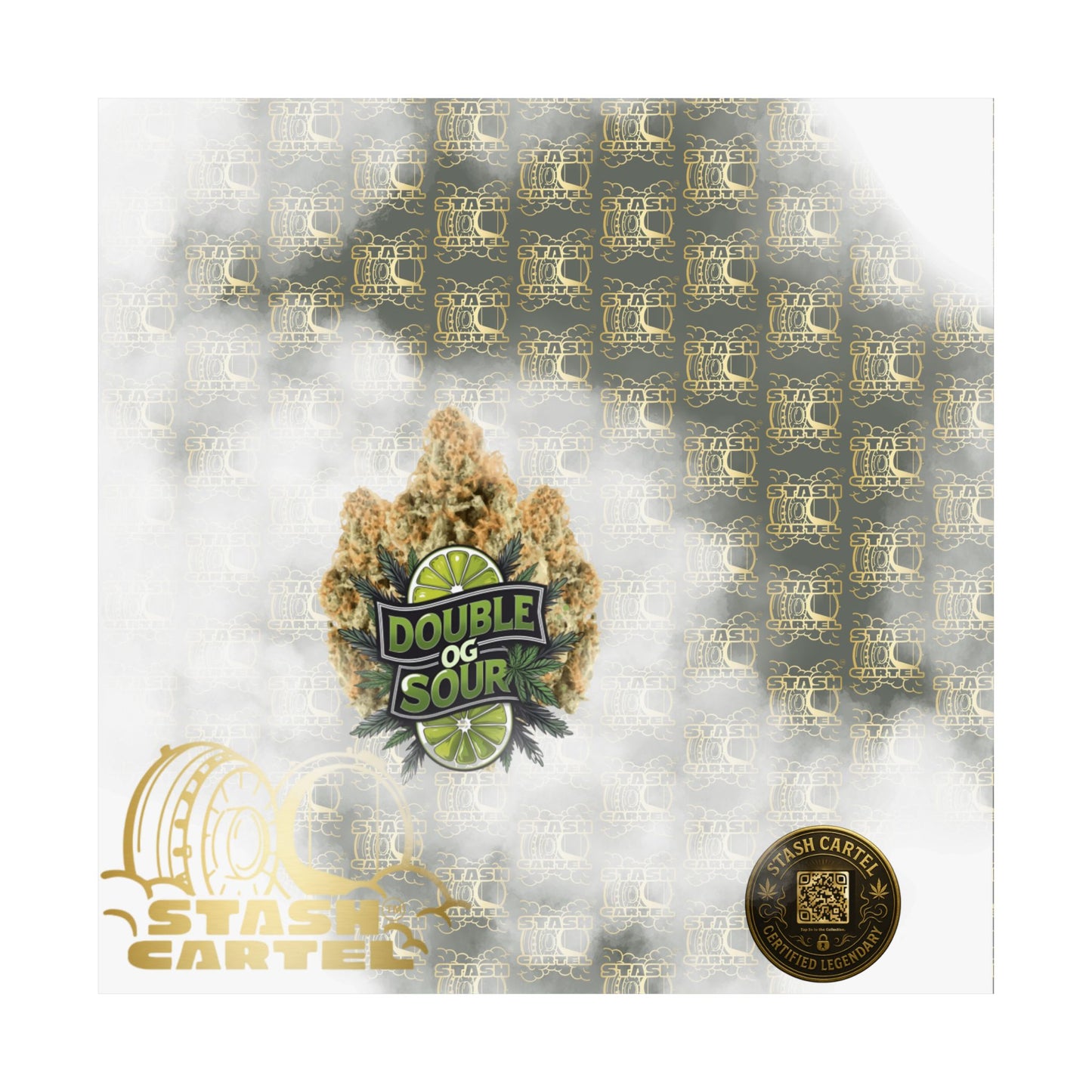 πβ½ "Double OG Sour" Indica-Hybrid Poster β Heavy Gas, Deeper Vibes