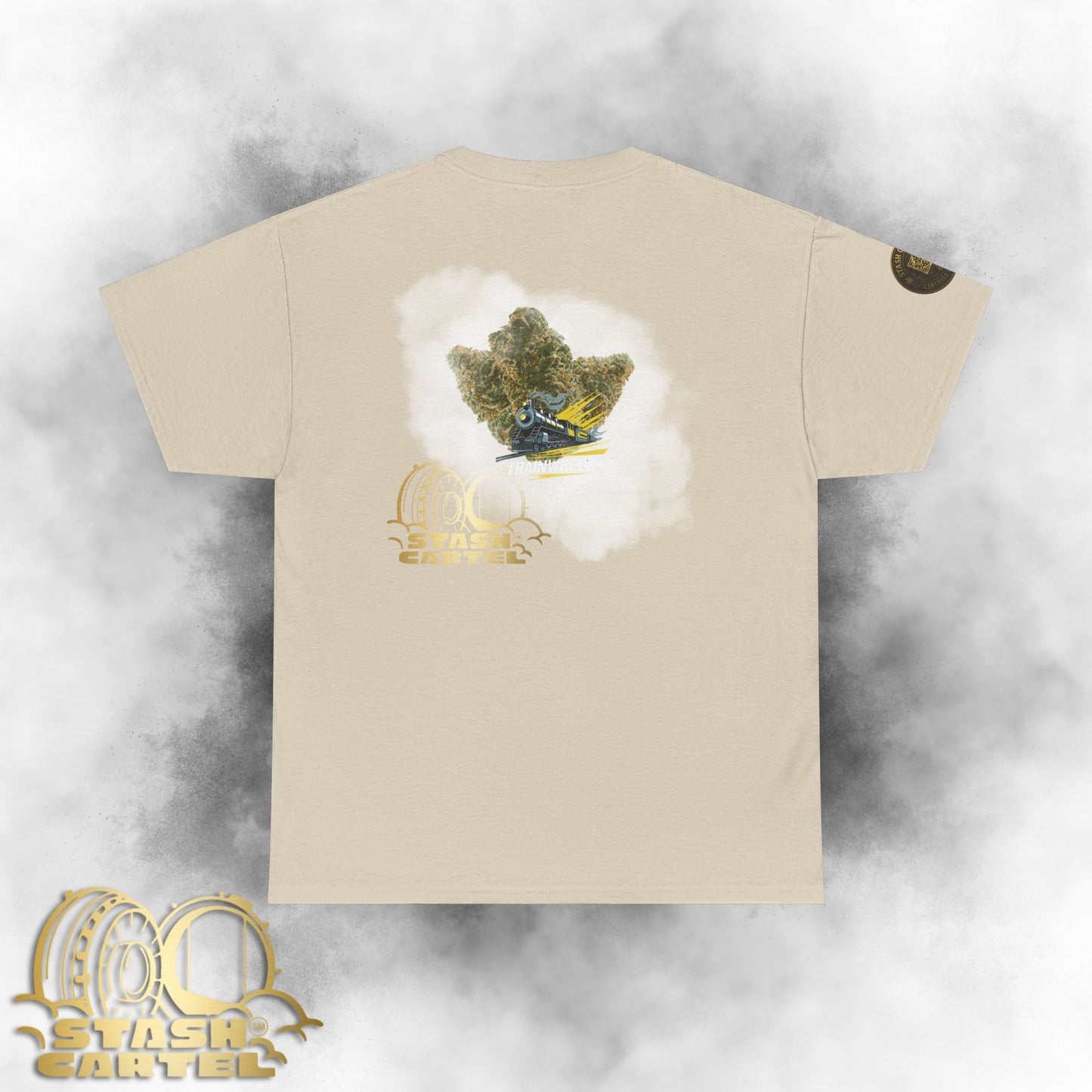 Trainwreck Tee – Mind-Bending Powerhouse Unisex Cotton Tee