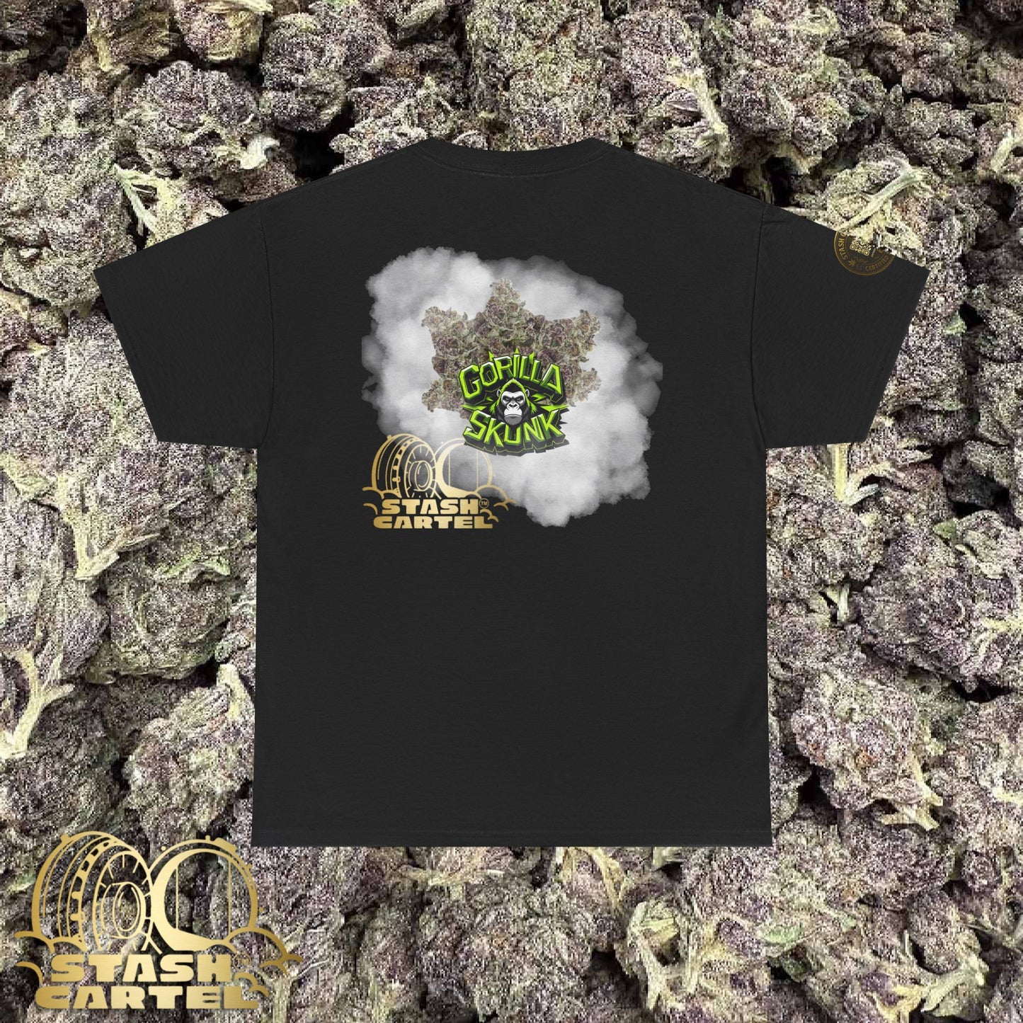 Gorilla Skunk Tee – Primal Funk Meets Classic Skunk Unisex Heavy Cotton Tee