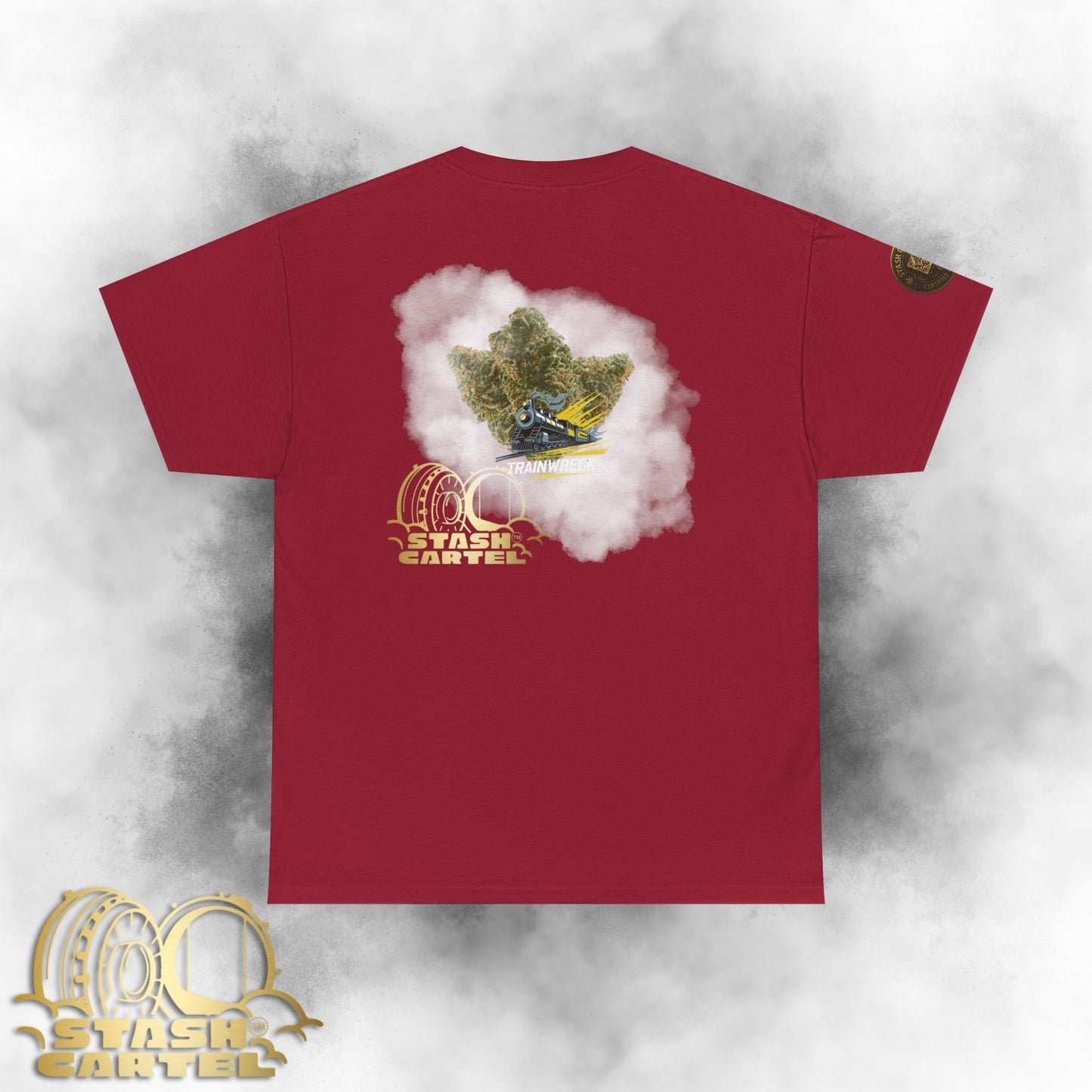 Trainwreck Tee – Mind-Bending Powerhouse Unisex Cotton Tee