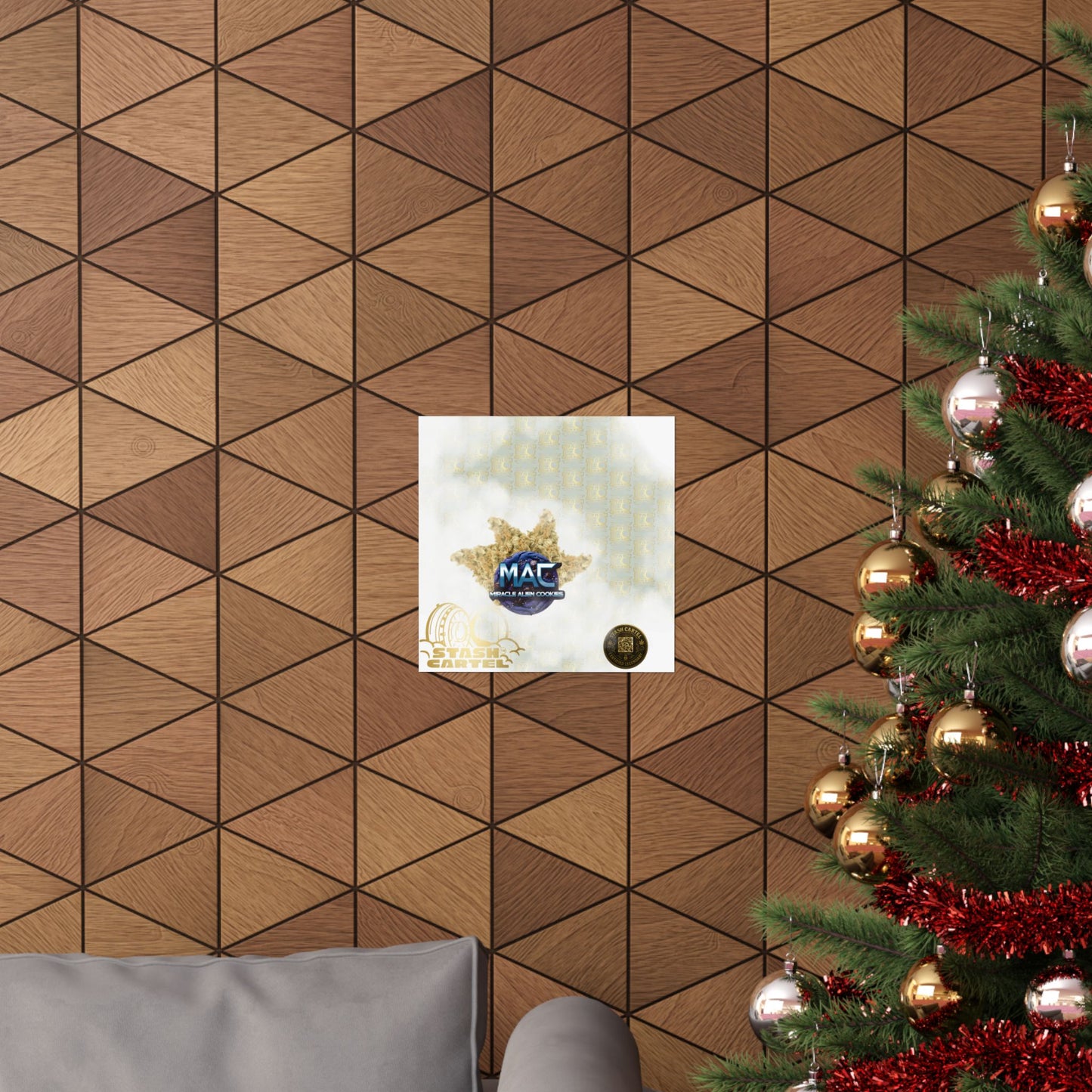 π½πͺ MAC (Miracle Alien Cookies) Poster β Cosmic Hybrid Wall Art with Designer Flavor