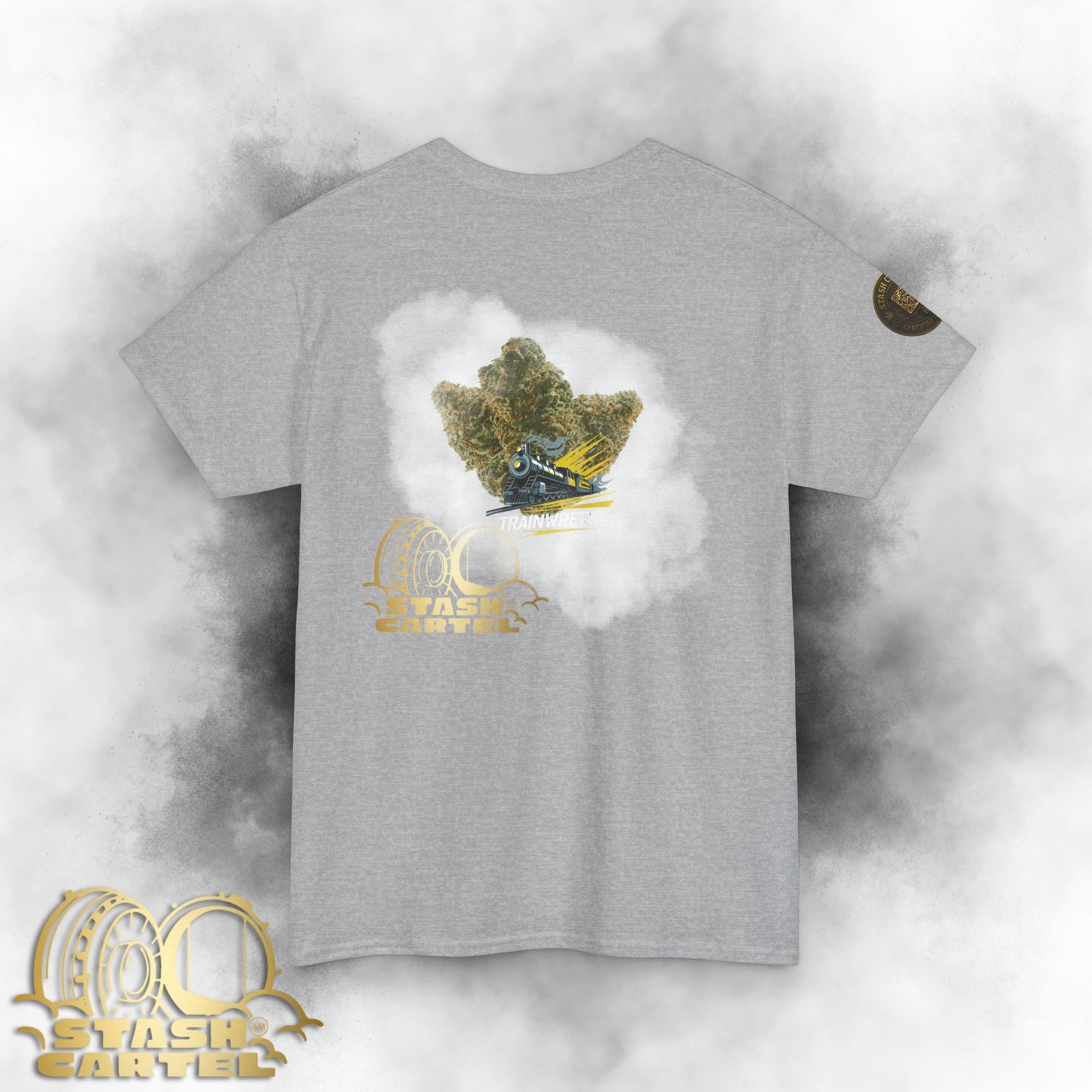 Trainwreck Tee – Mind-Bending Powerhouse Unisex Cotton Tee