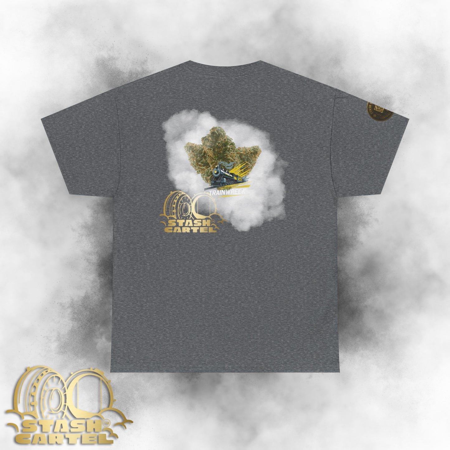 Trainwreck Tee – Mind-Bending Powerhouse Unisex Cotton Tee