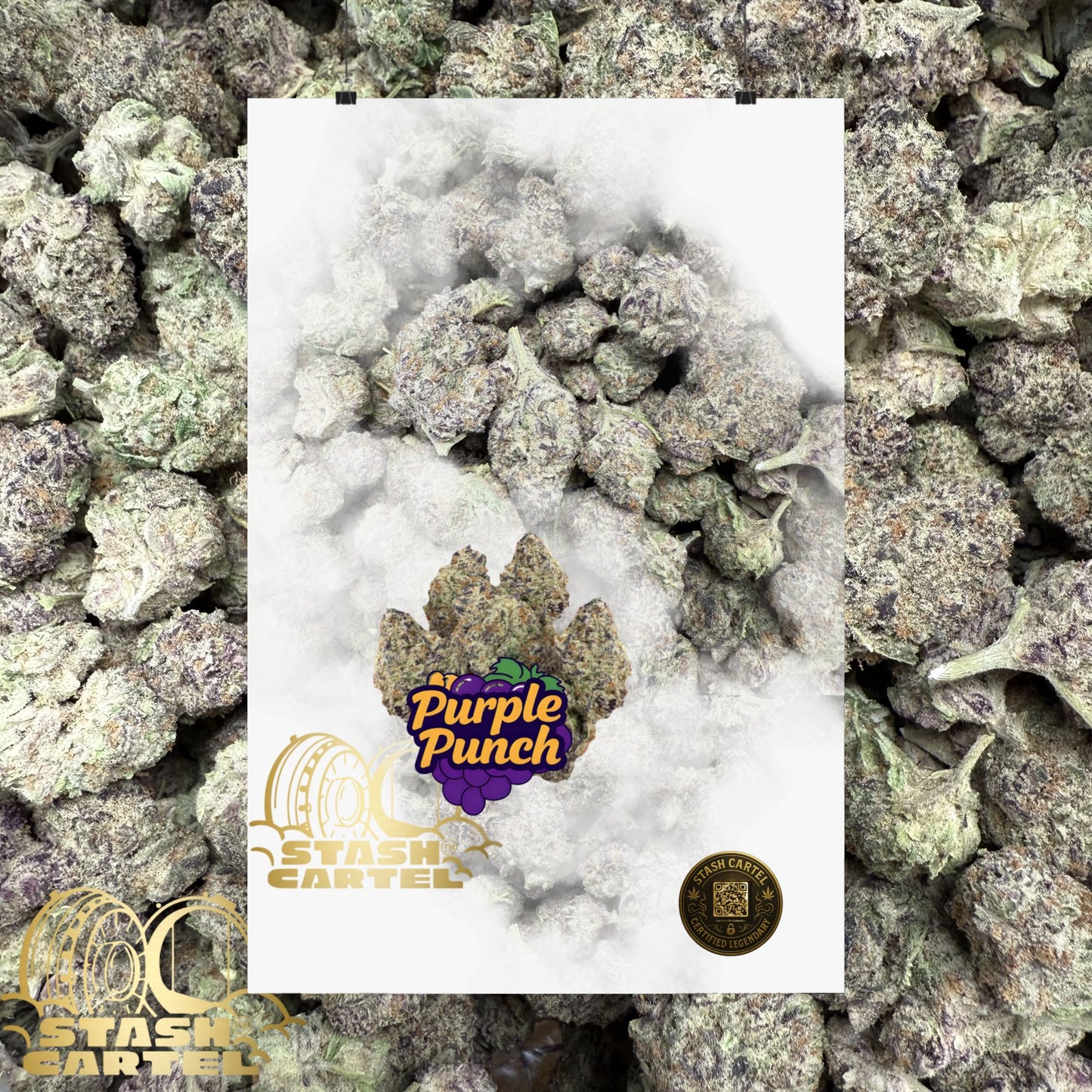 π₯ "Purple Punch" Heavy Indica Flavor Bomb Poster