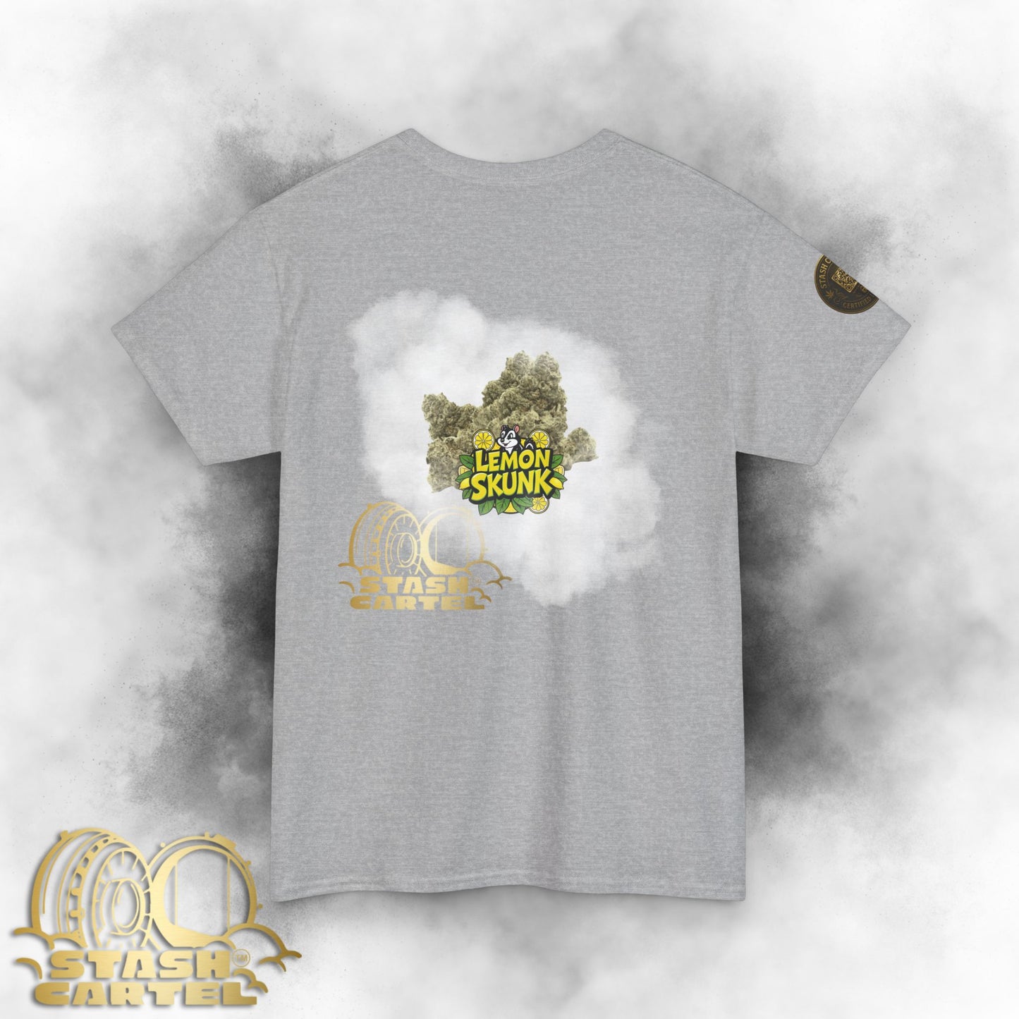 Lemon Skunk Tee – Bright Citrus Bliss Unisex Cotton Tee
