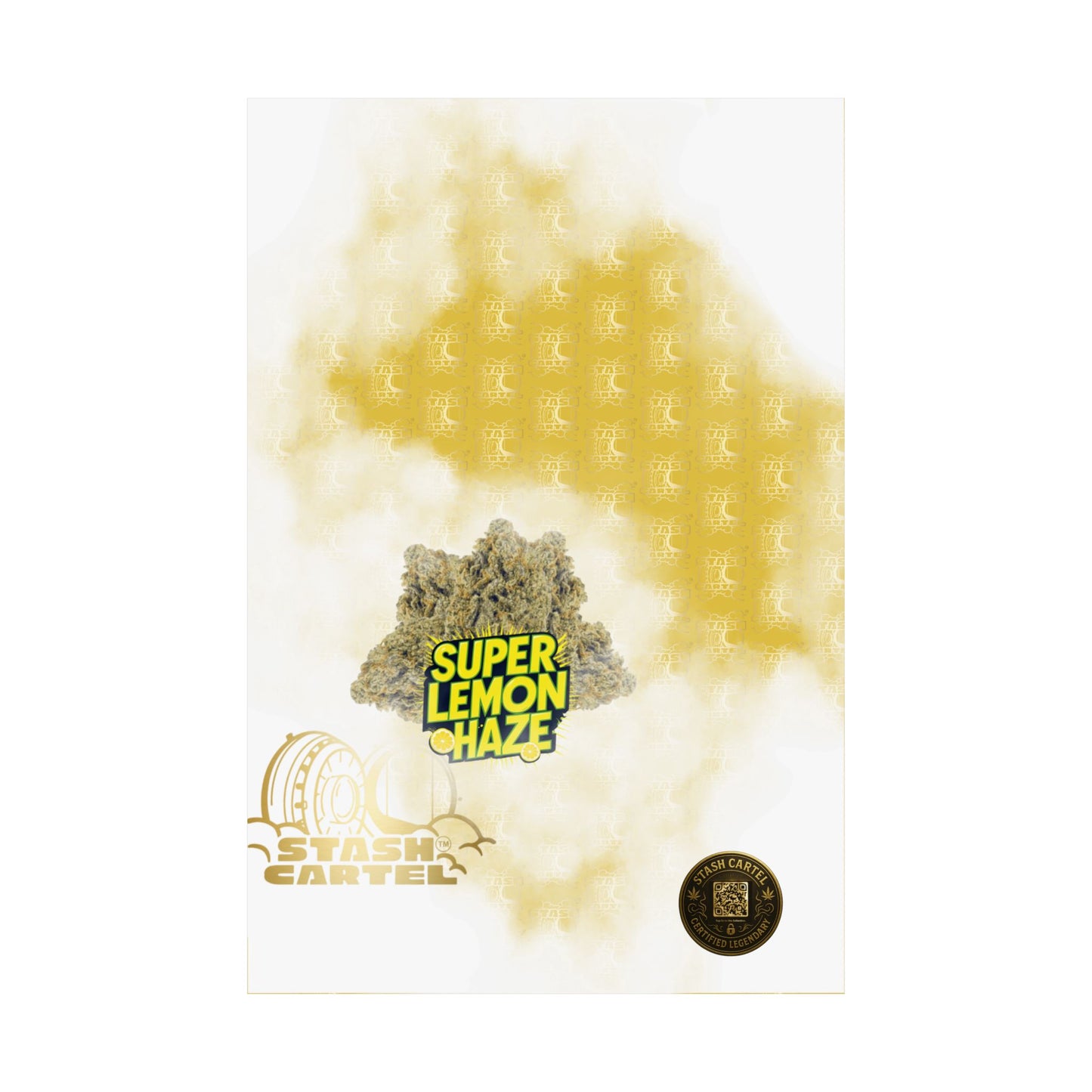 π "Super Lemon Haze" Electric Citrus Sativa Poster