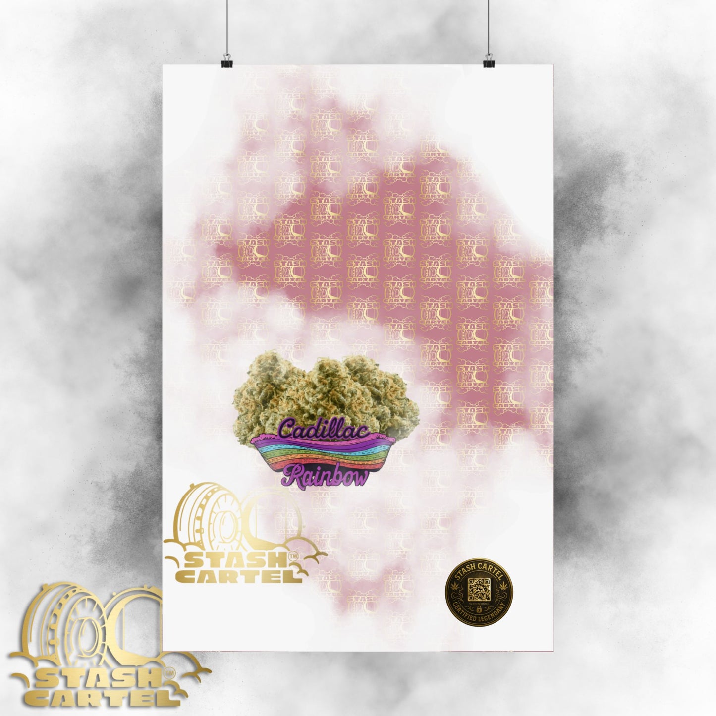 ππ "Cadillac Rainbow" Hybrid Poster β Premium Funk Ride
