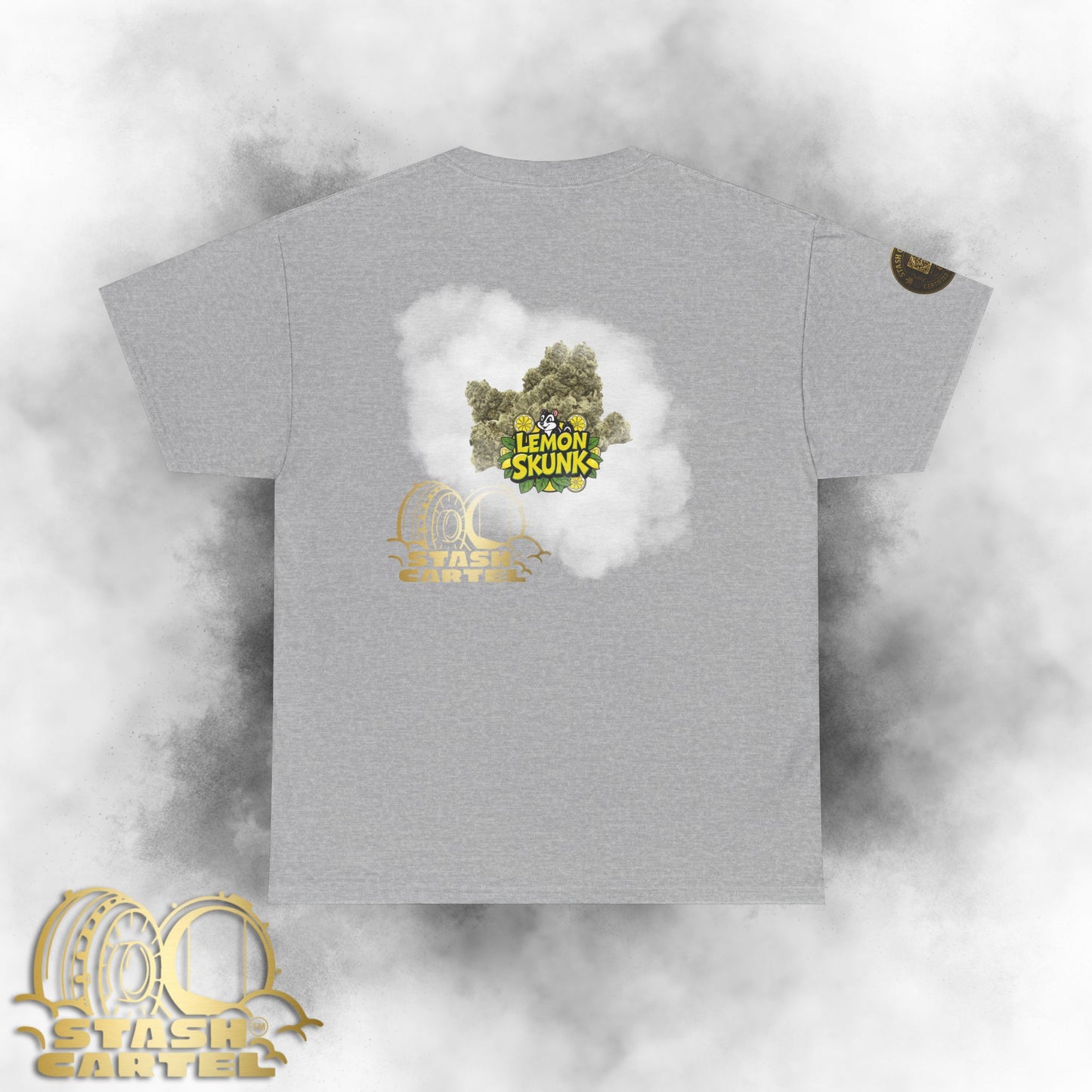 Lemon Skunk Tee – Bright Citrus Bliss Unisex Cotton Tee