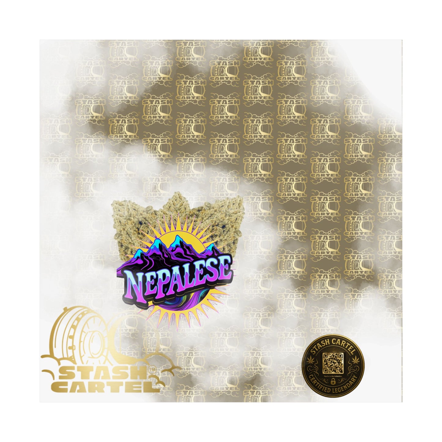 π§ββοΈποΈ Nepalese Poster β Sacred Sativa-Leaning Landrace with Earthy Incense & Floral Spice