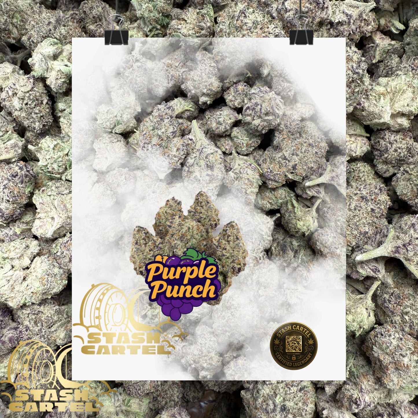 π₯ "Purple Punch" Heavy Indica Flavor Bomb Poster