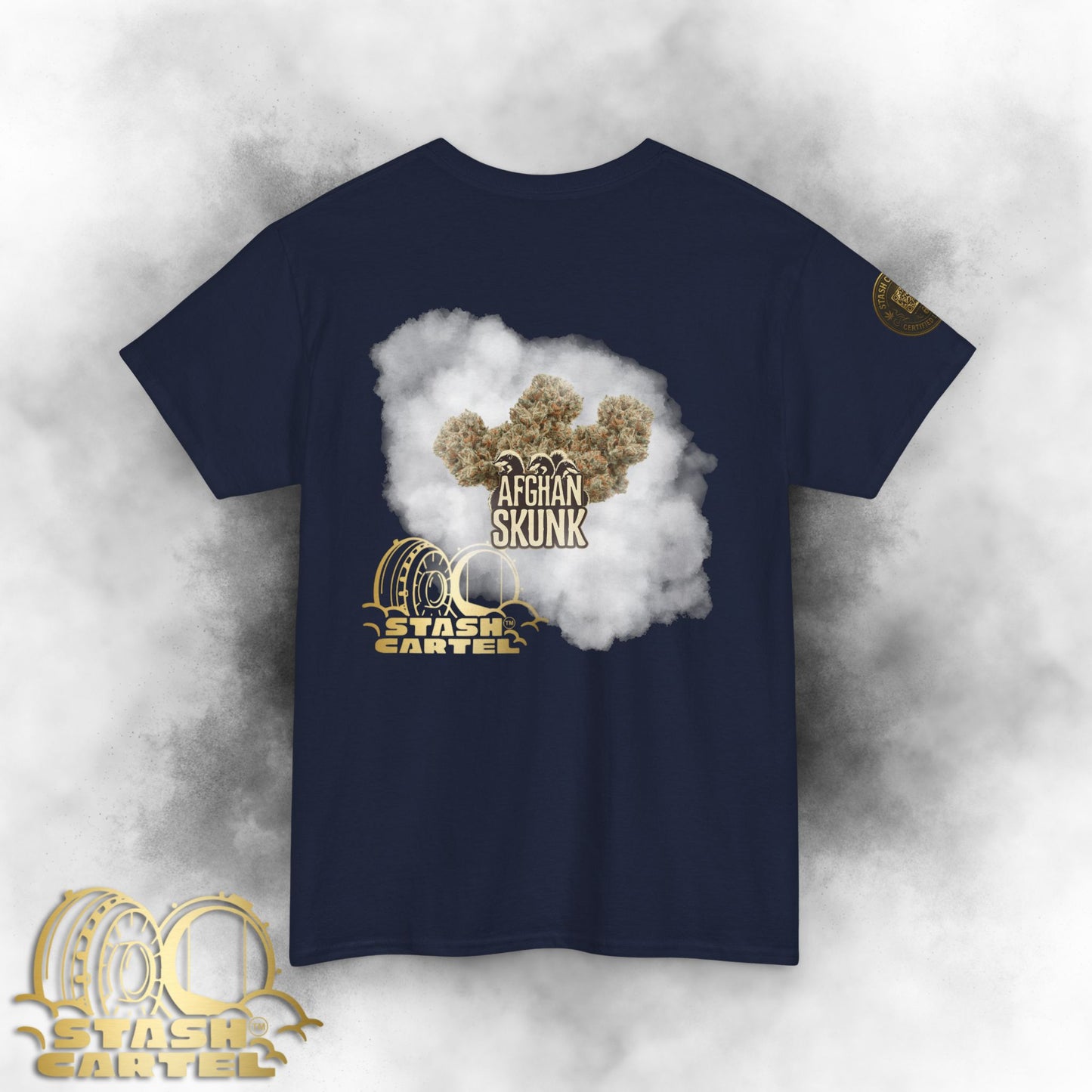 Afghan Skunk Tee – Classic Landrace Funk Unisex Cotton Tee