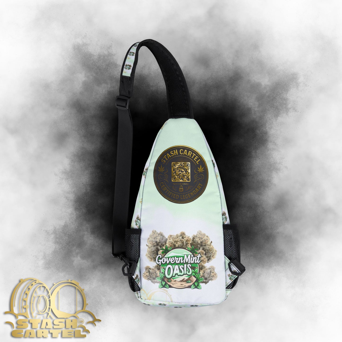 Governmint Oasis Stash Bag β Frosty Calm with Loud Intent