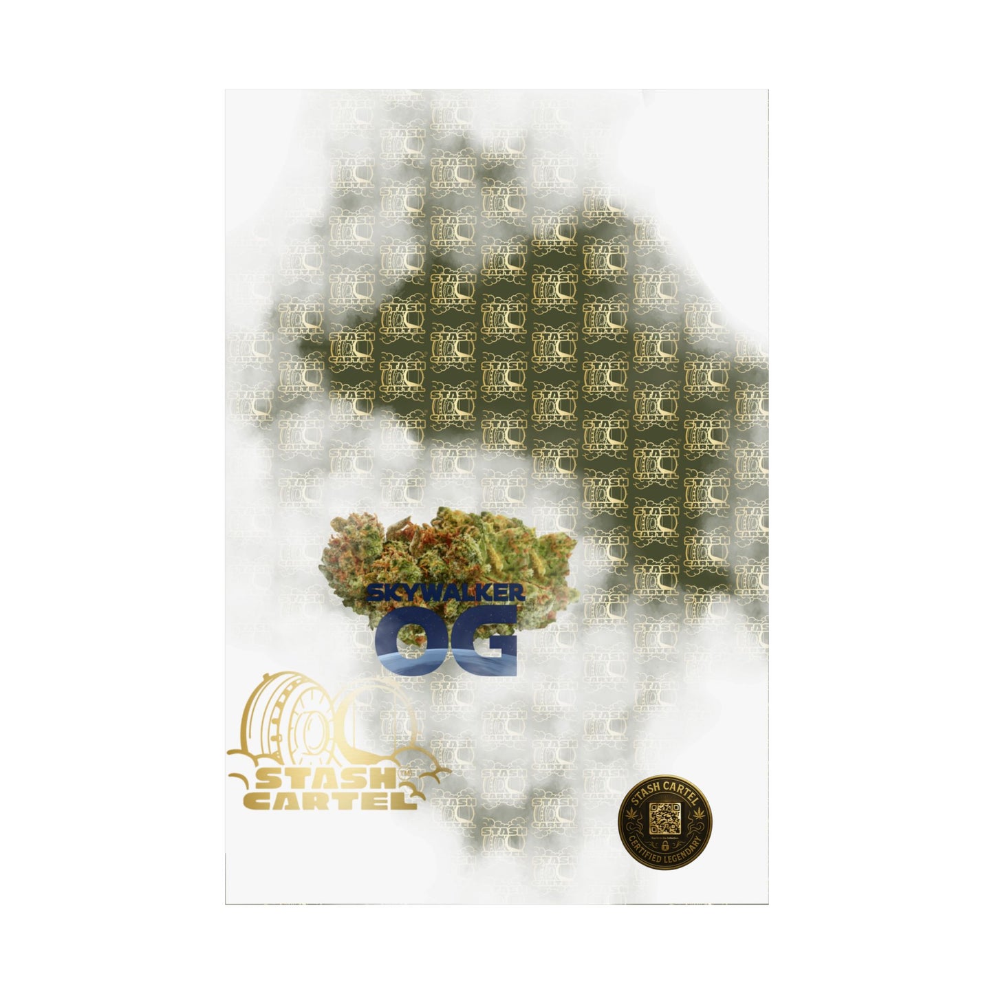 π "Skywalker OG" Galactic Indica-Hybrid Poster