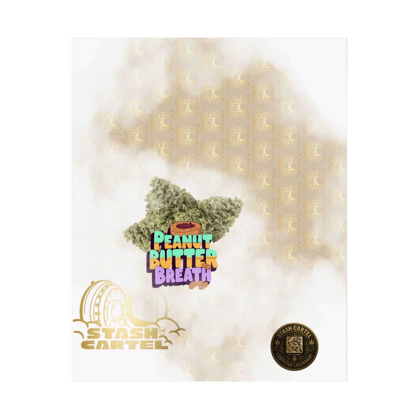 π₯π« Peanut Butter Breath Poster β Funky Hybrid Wall Poster for the Flavor Weirdos