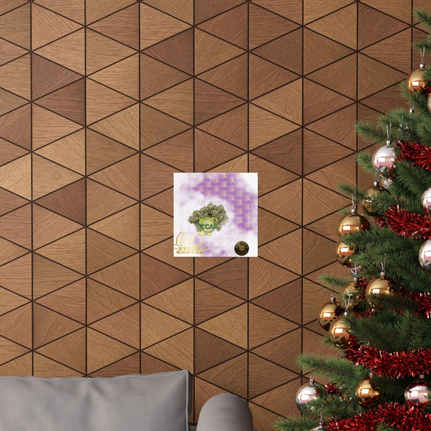 π§’π¬ Z Cap Poster β Designer Zkittlez Hybrid Wall Poster with Drippy Terps