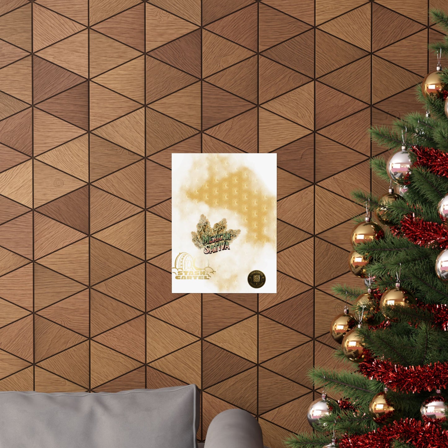 ππ΅ Mexican Sativa Poster β Wild Sun-Grown Heirloom with Cinnamon Spice & Uplifting Energy
