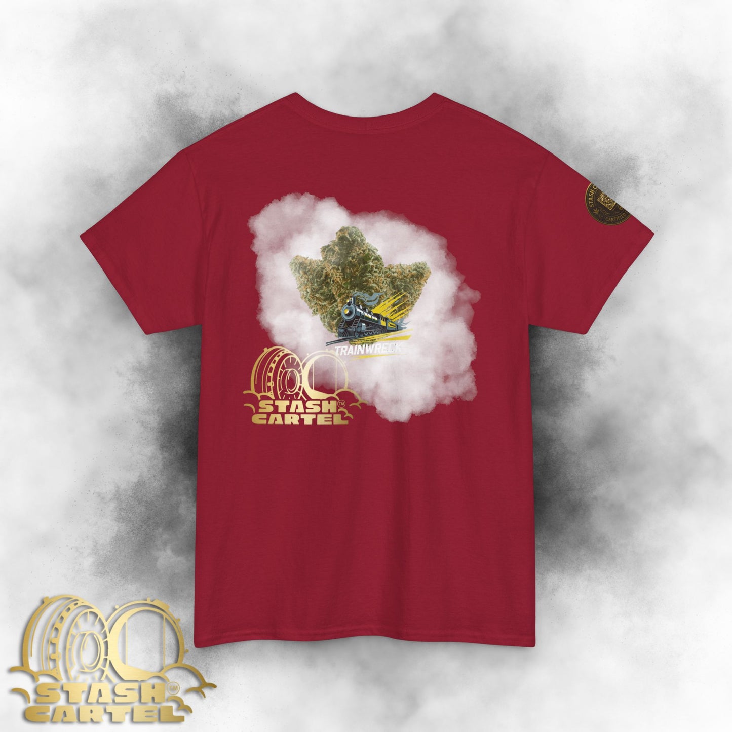 Trainwreck Tee – Mind-Bending Powerhouse Unisex Cotton Tee