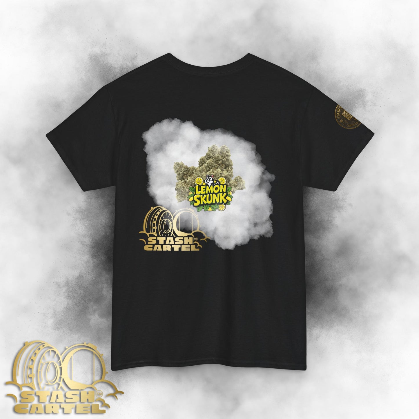 Lemon Skunk Tee – Bright Citrus Bliss Unisex Cotton Tee