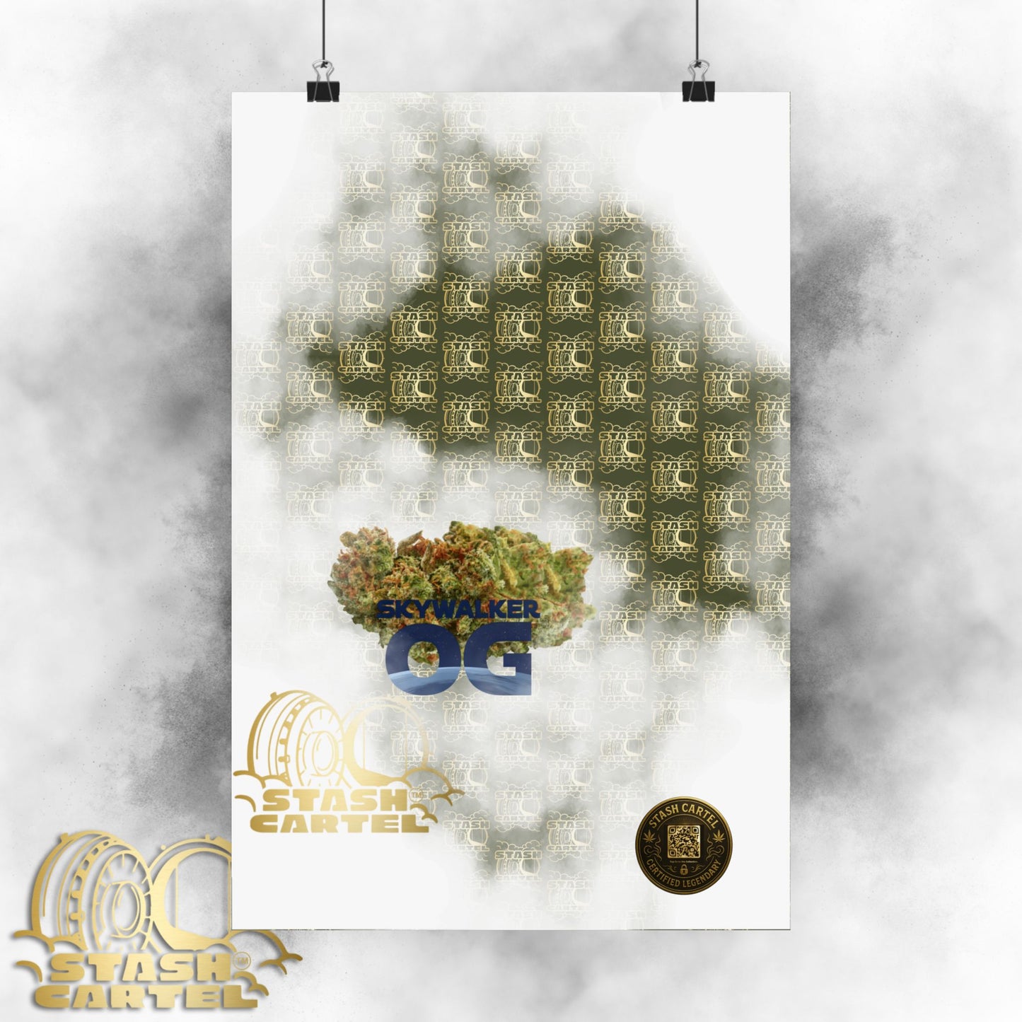 π "Skywalker OG" Galactic Indica-Hybrid Poster