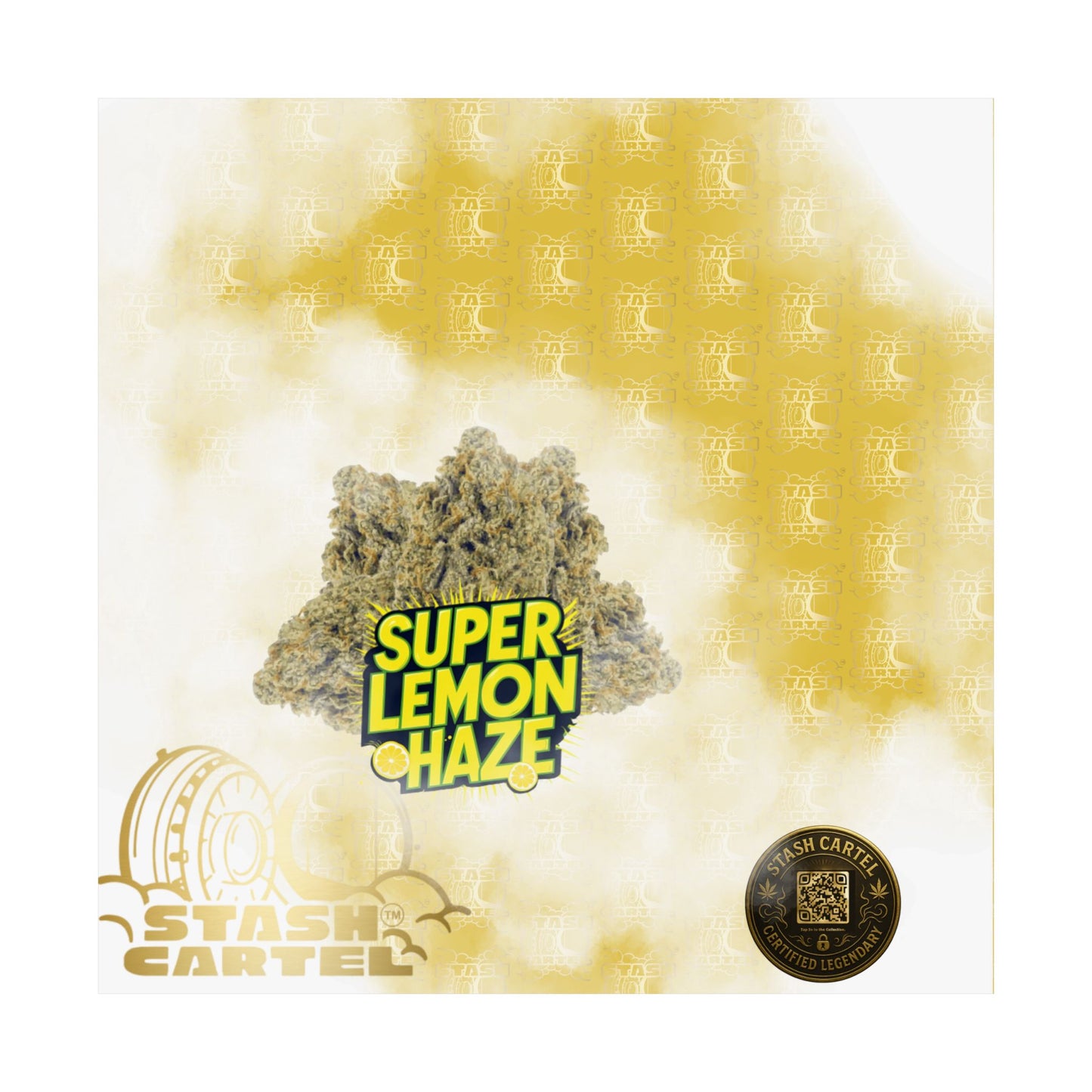 π "Super Lemon Haze" Electric Citrus Sativa Poster
