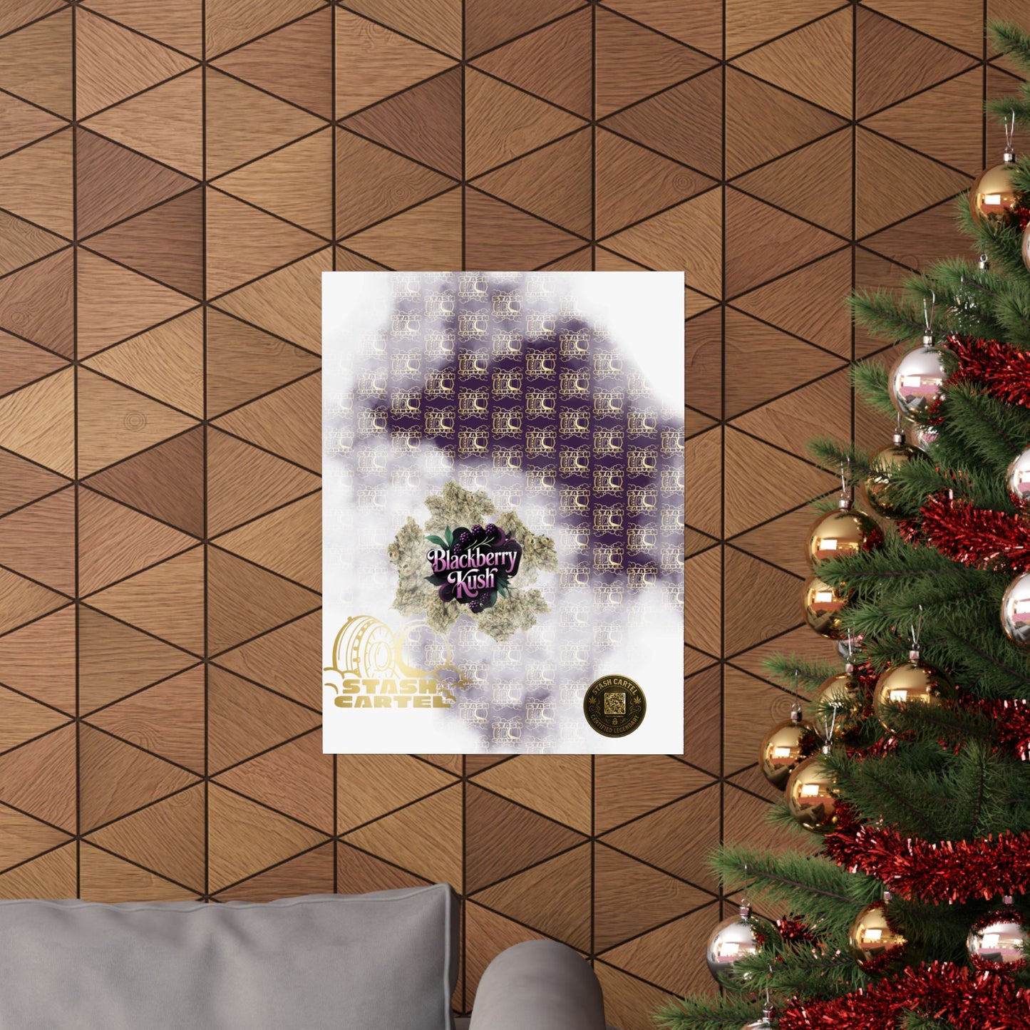 π« "Blackberry Kush" Midnight Indica Poster