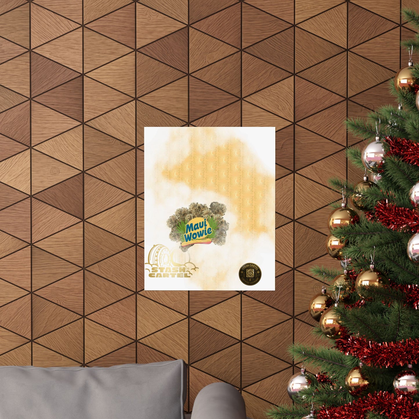 π΄π "Maui Wowie" Sativa Poster β Island Sativa Sunshine