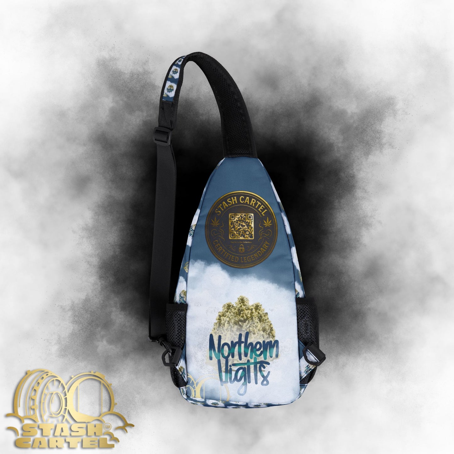 Northern Lights Stash Bag β Cosmic Calm with Carry-On Chill