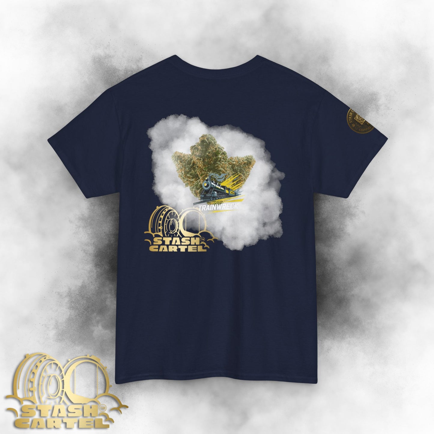 Trainwreck Tee – Mind-Bending Powerhouse Unisex Cotton Tee
