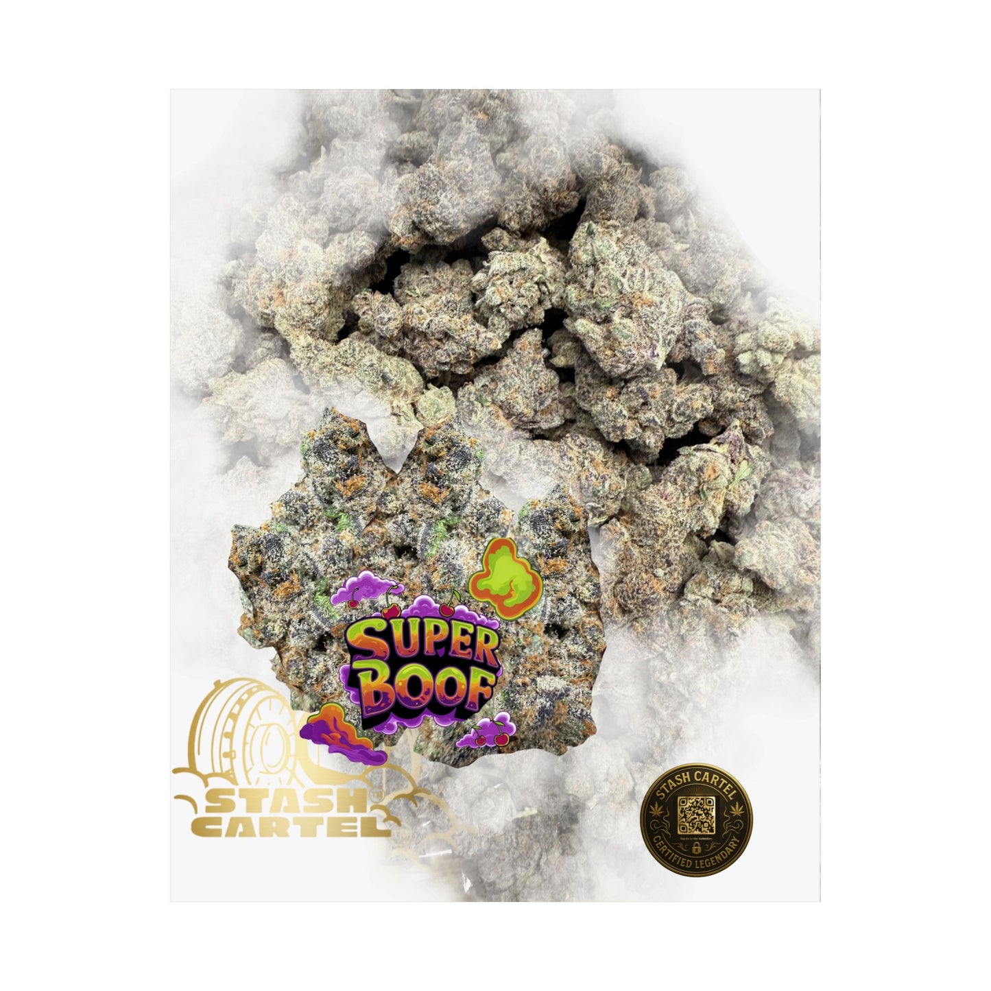 π¦π₯ Super Boof Poster β Loud Hybrid Poster with Zesty Gas & Heavy Terps
