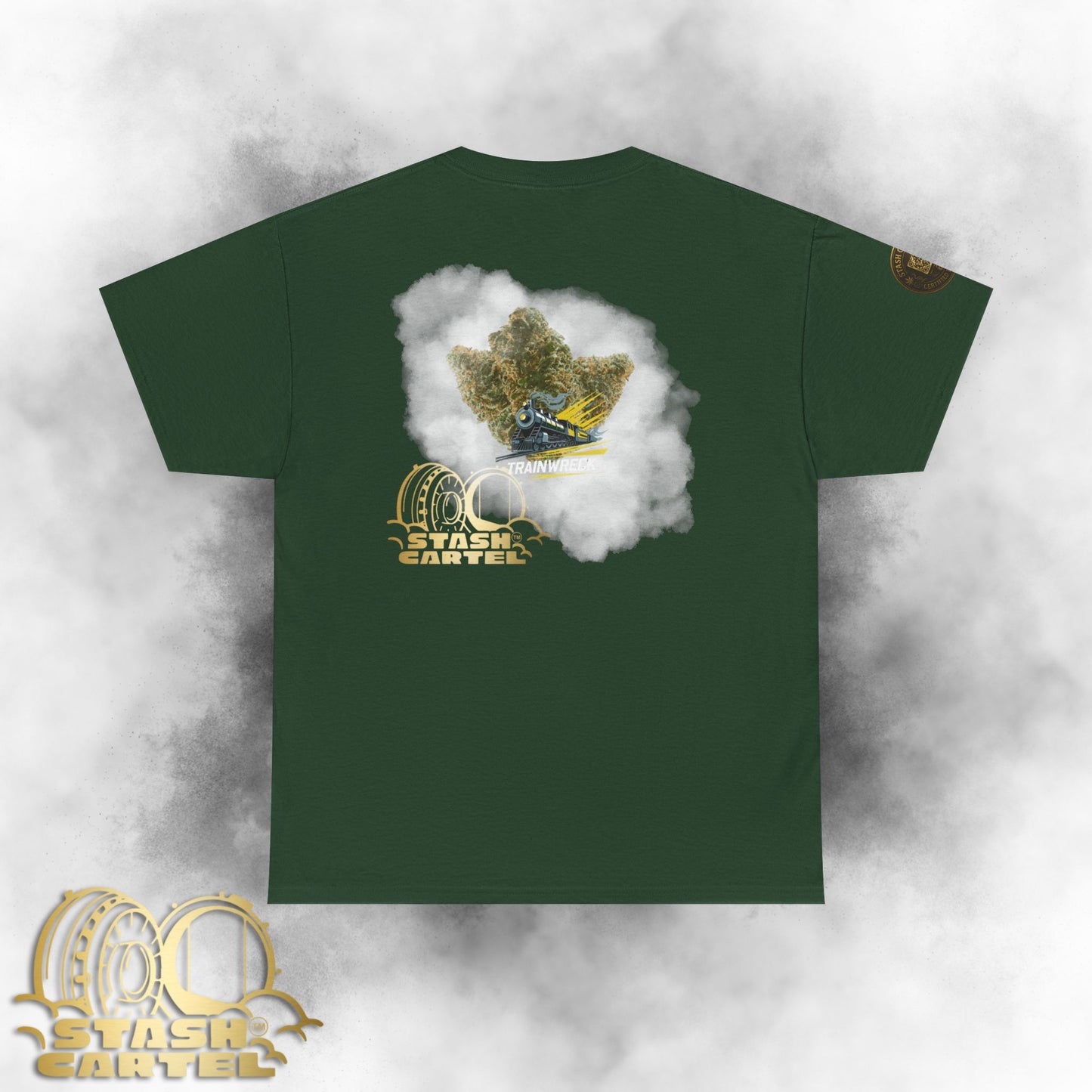 Trainwreck Tee – Mind-Bending Powerhouse Unisex Cotton Tee