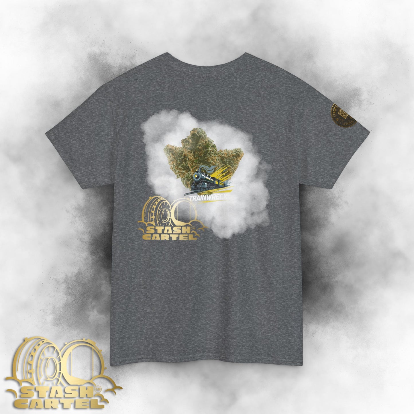 Trainwreck Tee – Mind-Bending Powerhouse Unisex Cotton Tee