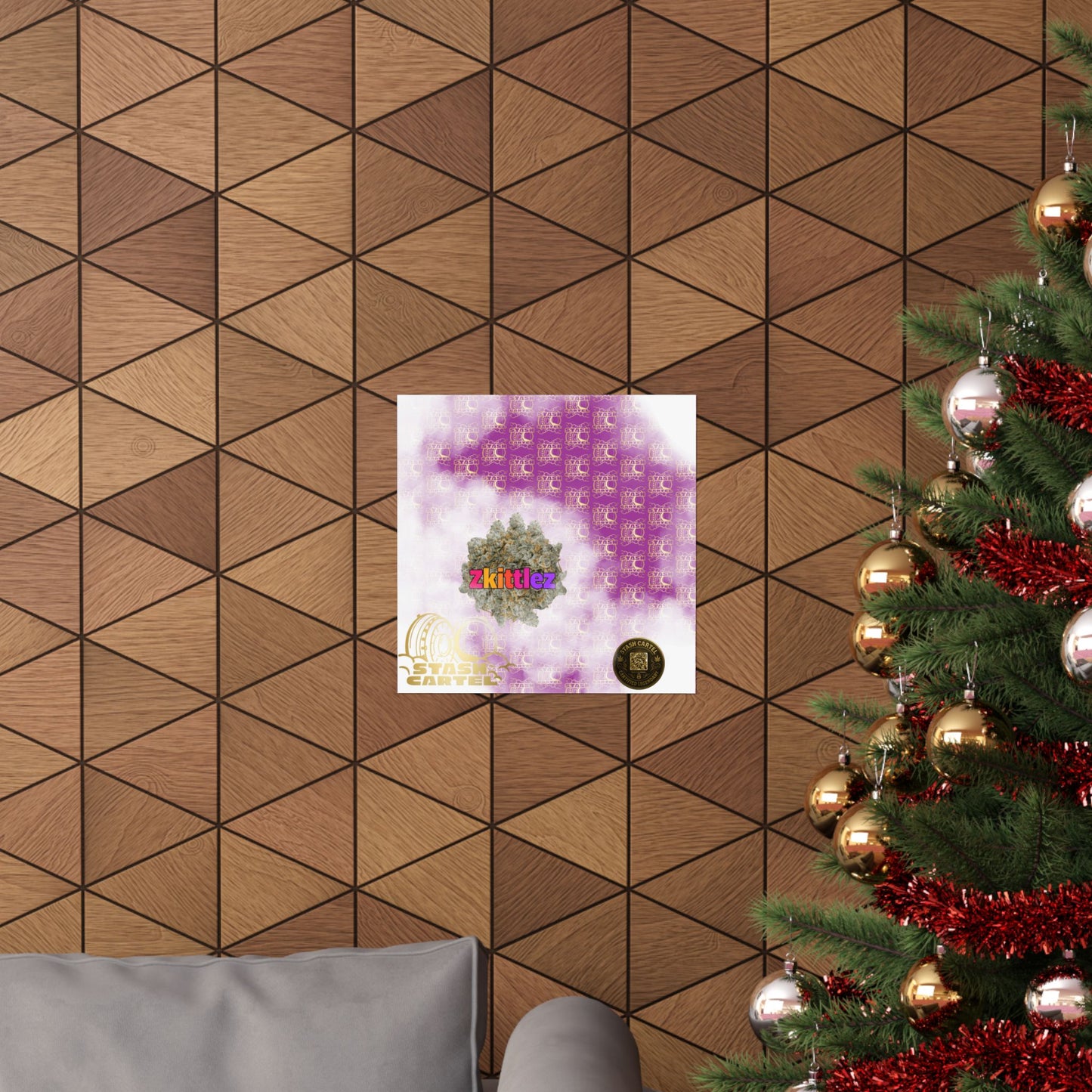 π "Zkittlez" Award-Winning Hybrid Fruit Poster