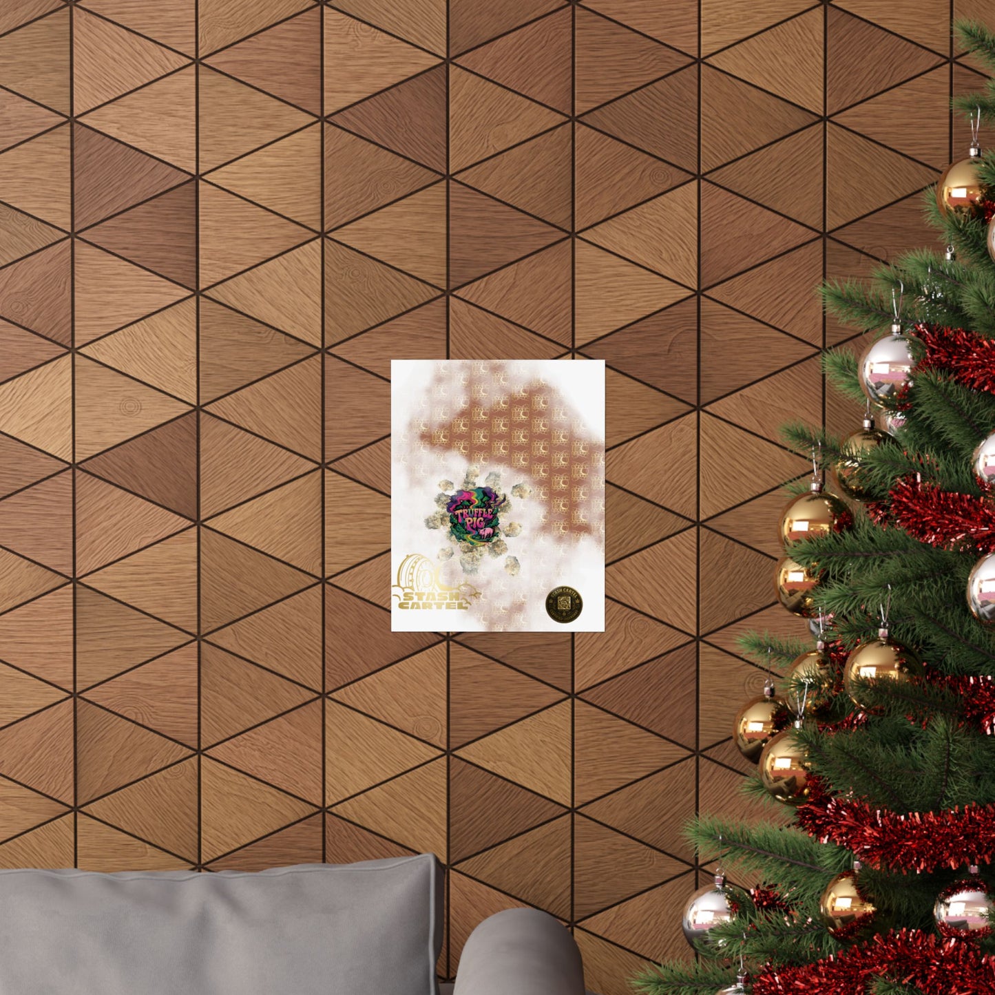 π·π« Truffle Pig Poster β Rare Indica Hybrid with Candy Gas & Earthy Depth