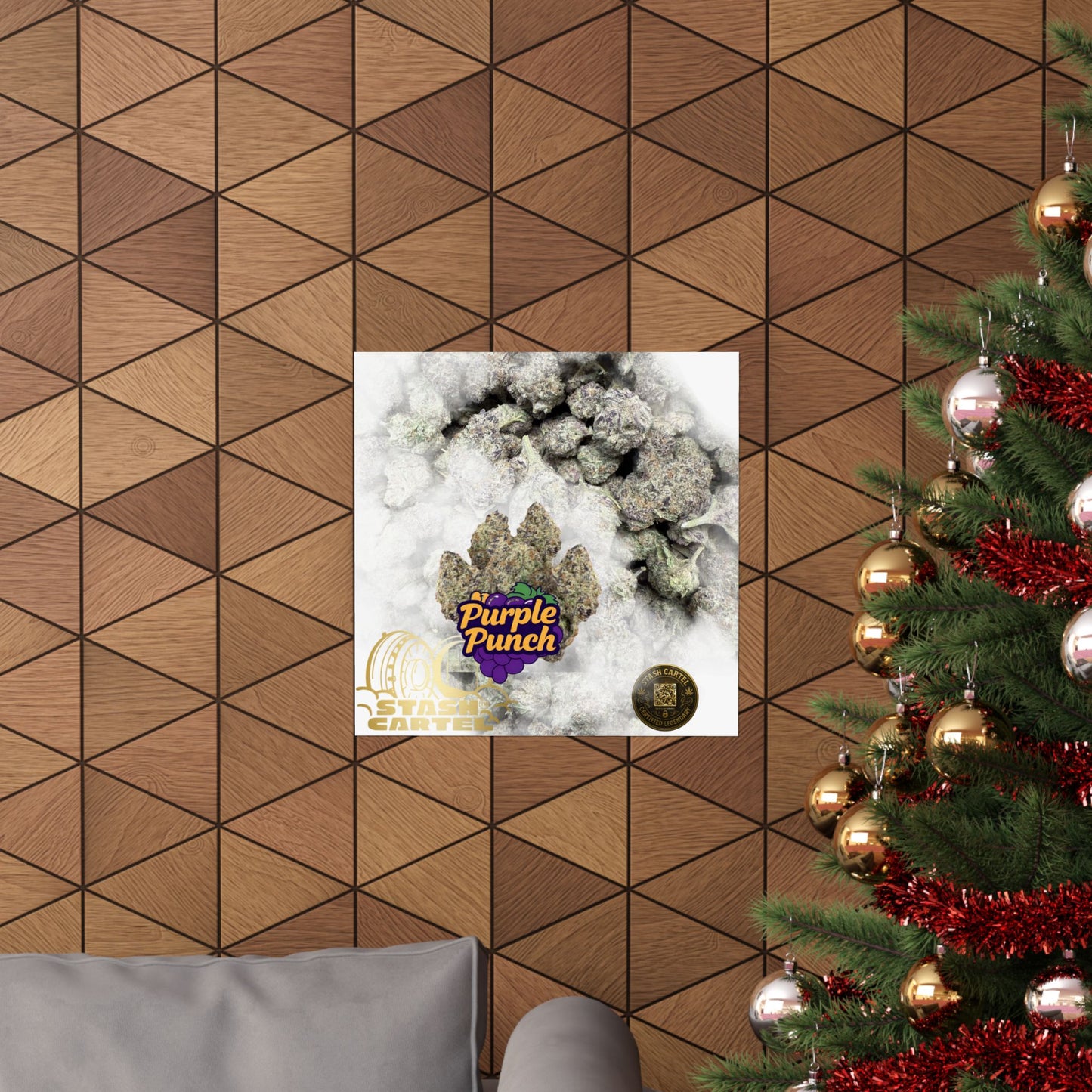 π₯ "Purple Punch" Heavy Indica Flavor Bomb Poster