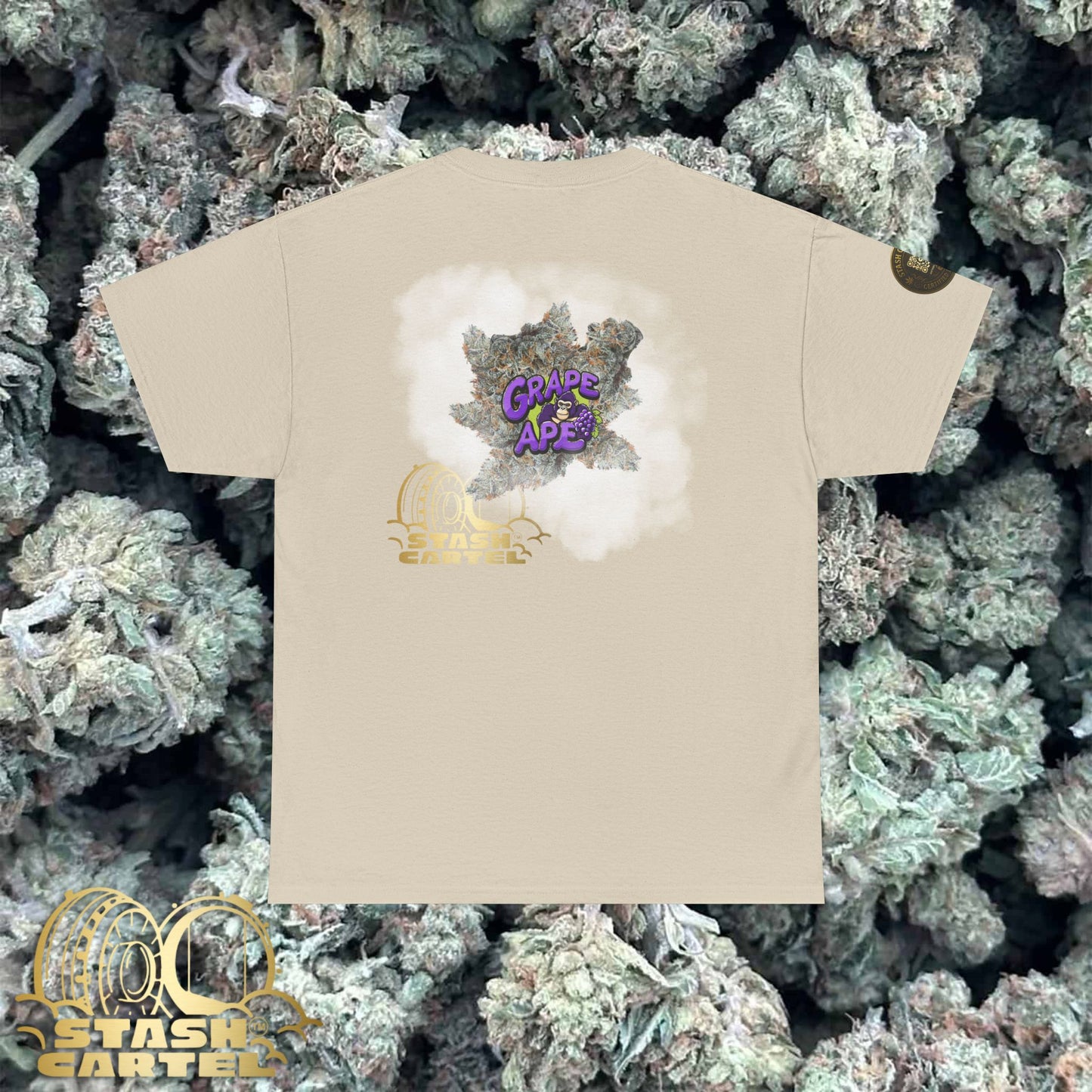 Grape Ape Tee – Purple Royalty, Sweet & Sedative Unisex Heavy Cotton Tee