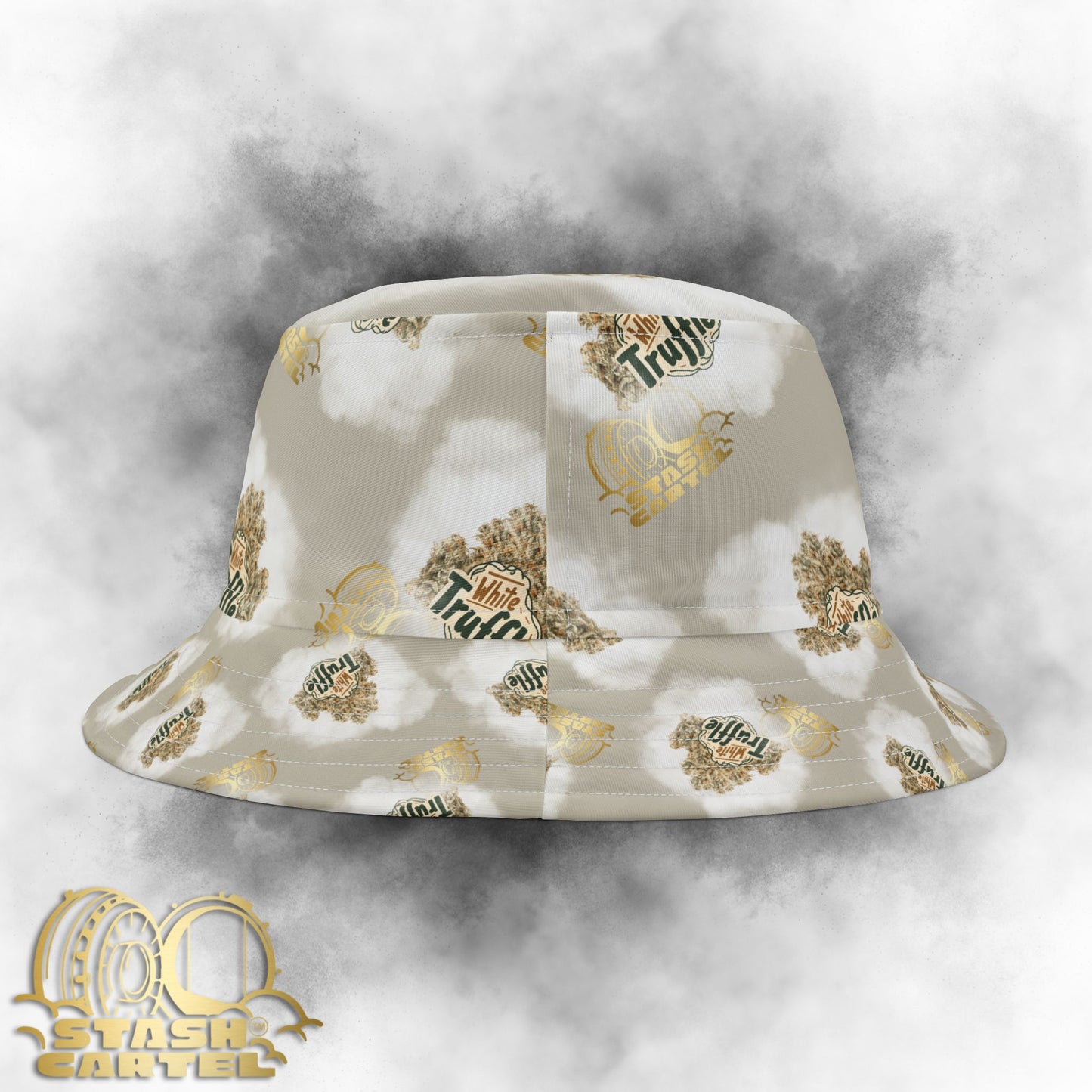White Truffle Bucket Hat – Subtle Luxury with Earthy Cool